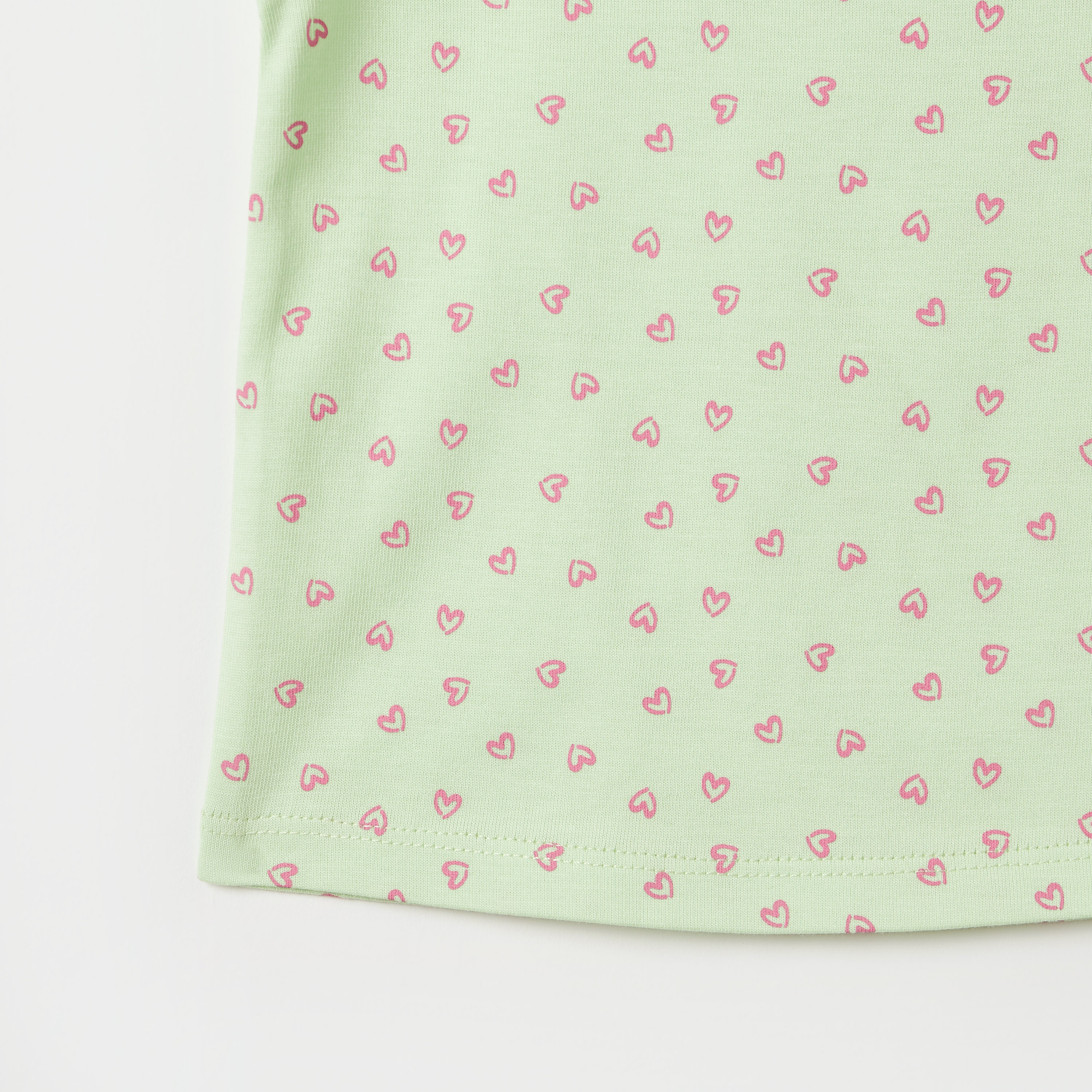 Juniors All-Over Heart Print T-shirt with Cap Sleeves-baby-girls-clothing-tshirts-image-4