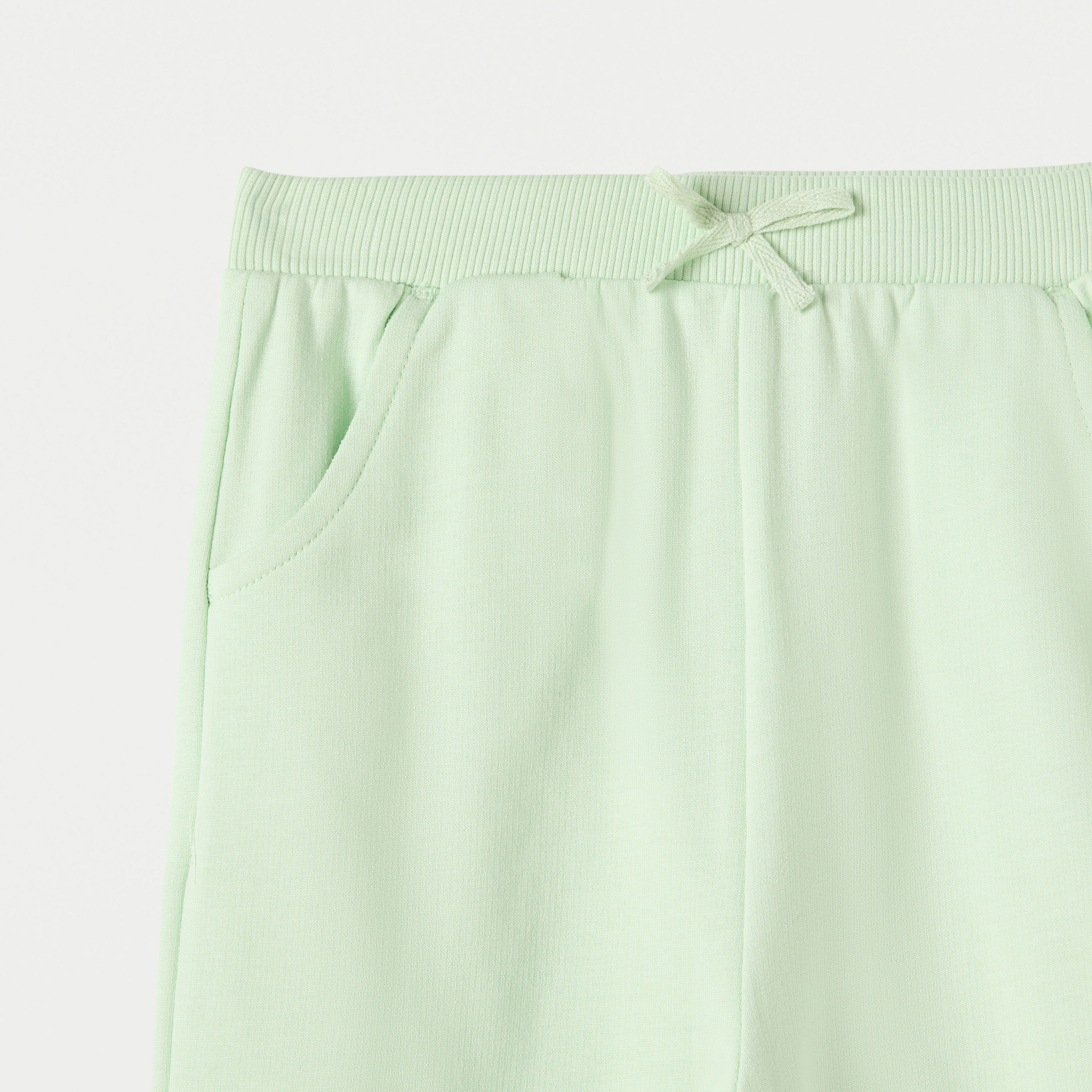 بنطلون رياضي سادة بخصر مطاطي من جونيورز-baby-girls-clothing-bottoms-joggersandtrackpants-image-3