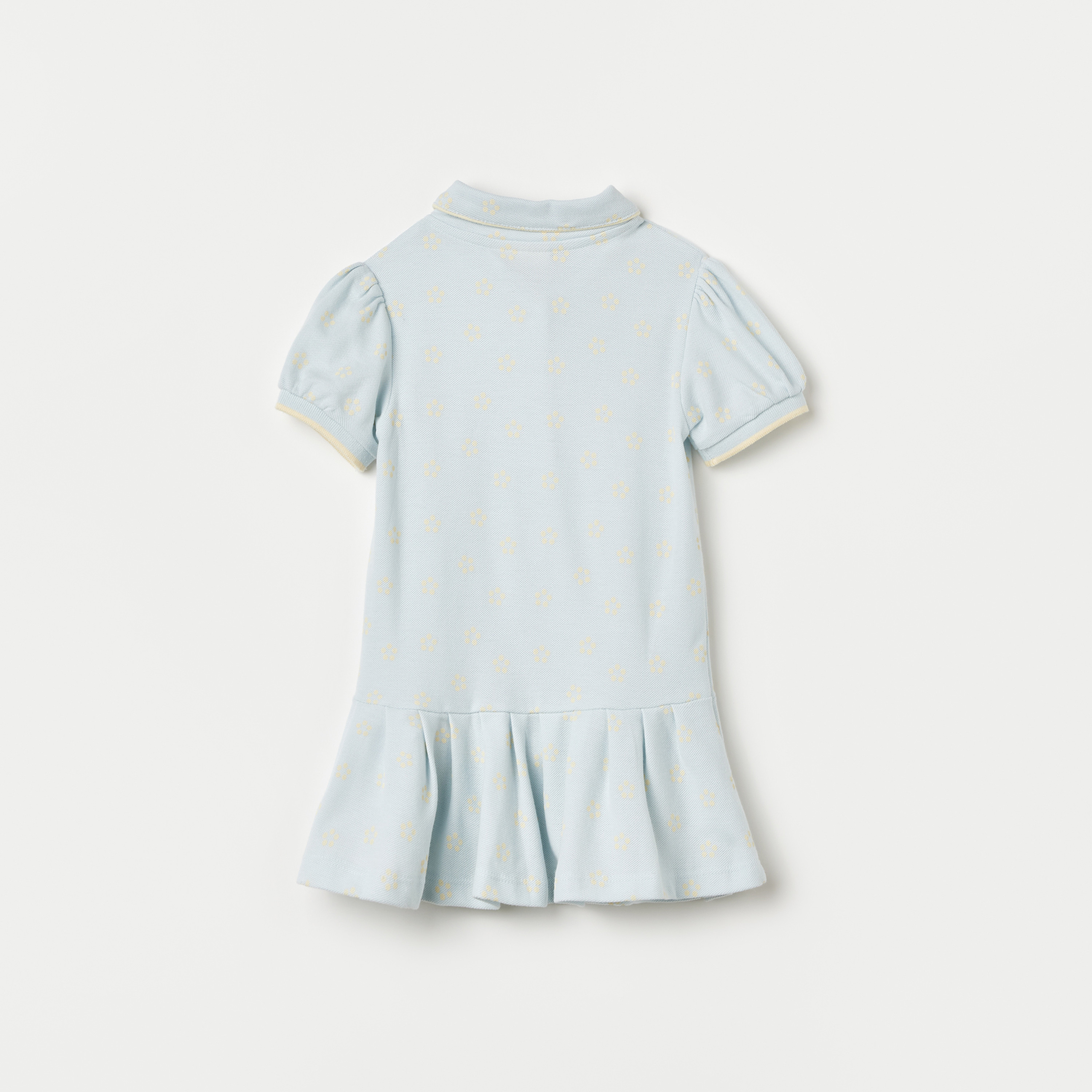 Juniors All-Over Floral Print Polo Dress-baby-girls-clothing-dressesandjumpsuits-image-2