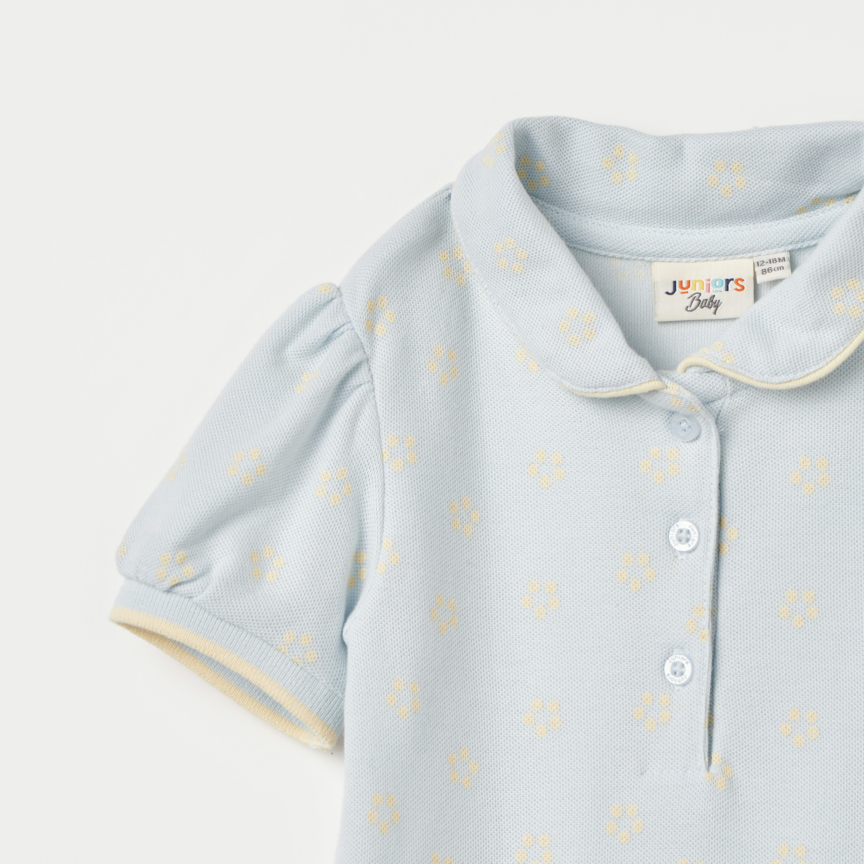Juniors All-Over Floral Print Polo Dress-baby-girls-clothing-dressesandjumpsuits-image-3