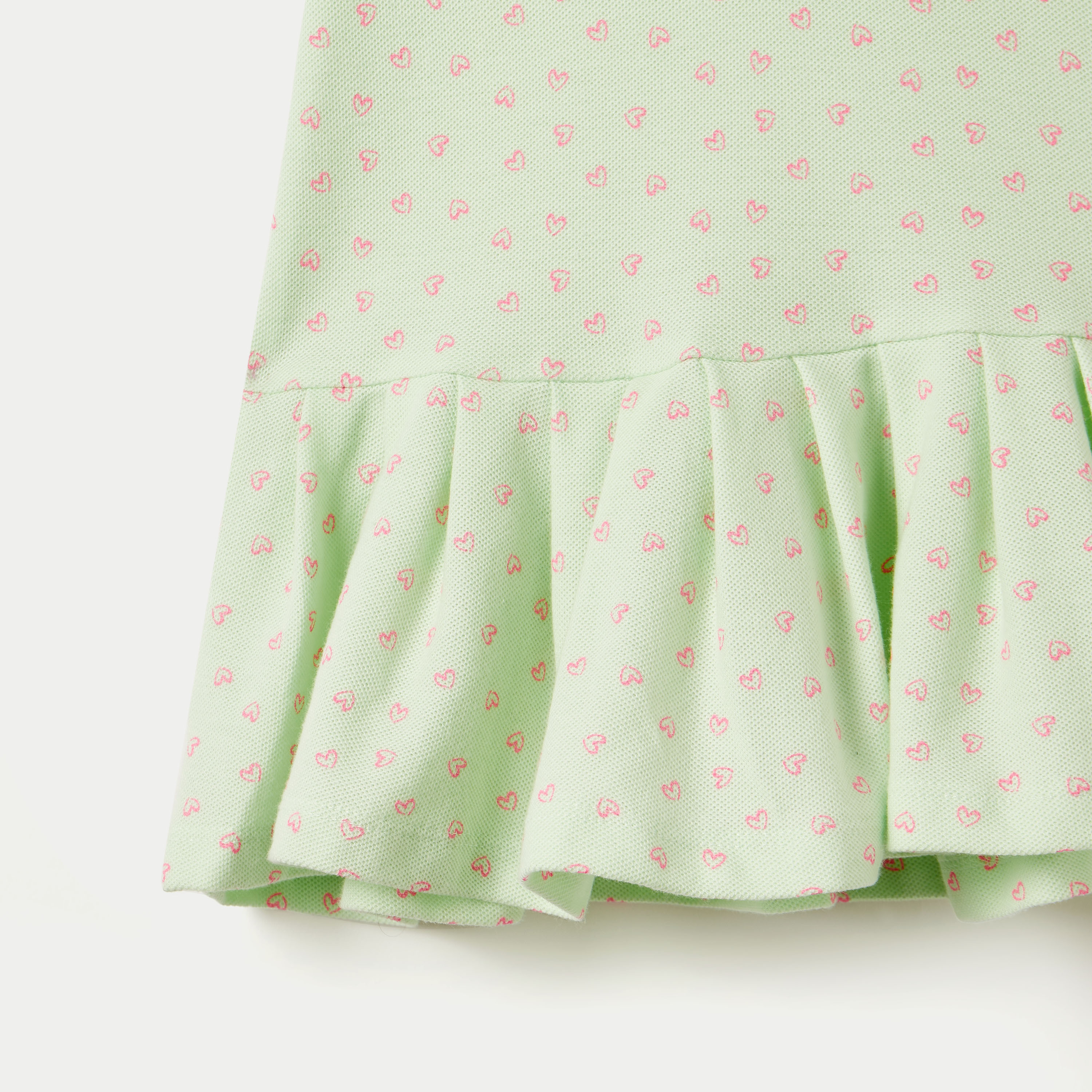 Juniors All-Over Heart Print Sleeveless Polo Dress-baby-girls-clothing-dressesandjumpsuits-image-4