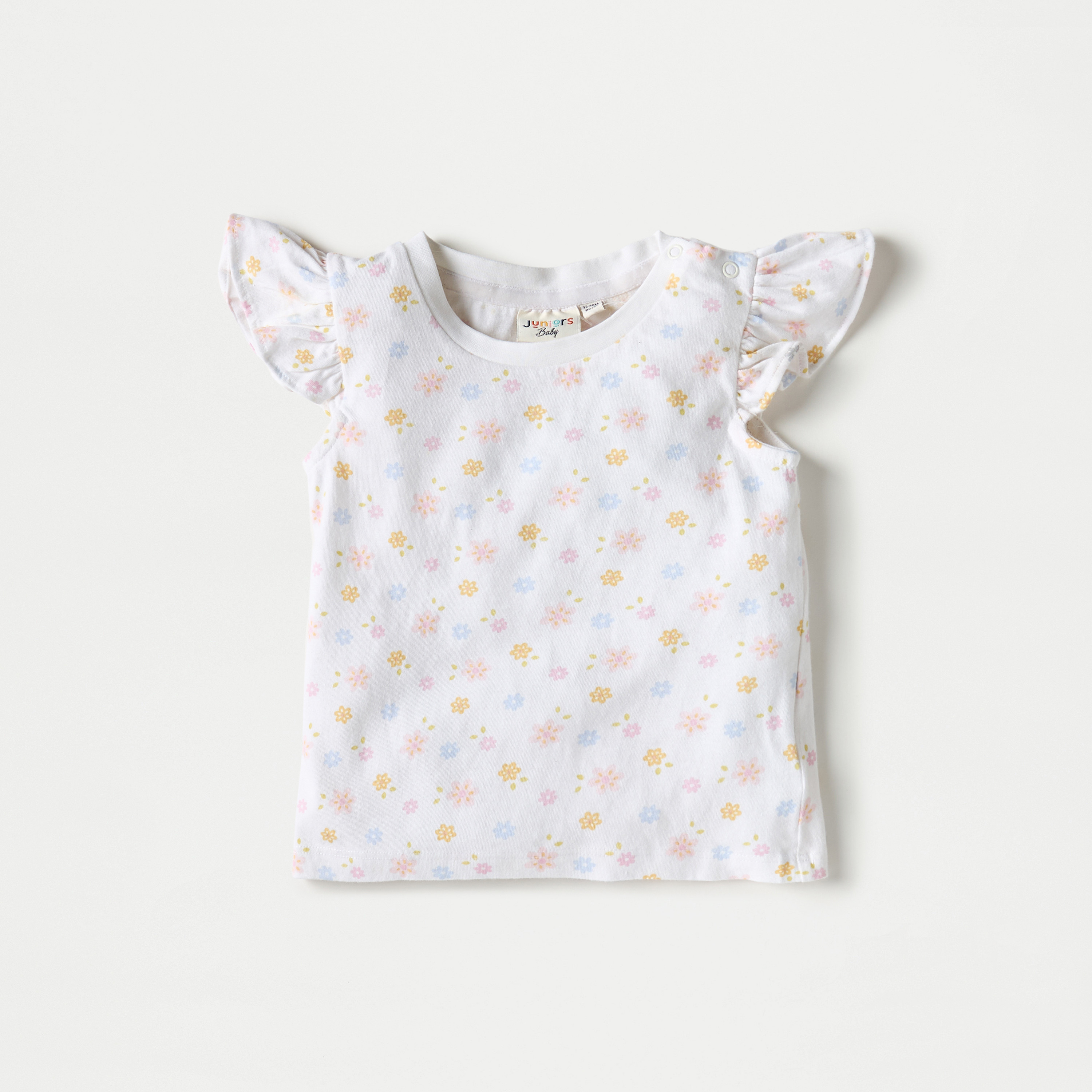 تنورة مريلة وتيشيرت بطبعات من جونيورز-baby-girls-clothing-setsandcoords-image-3