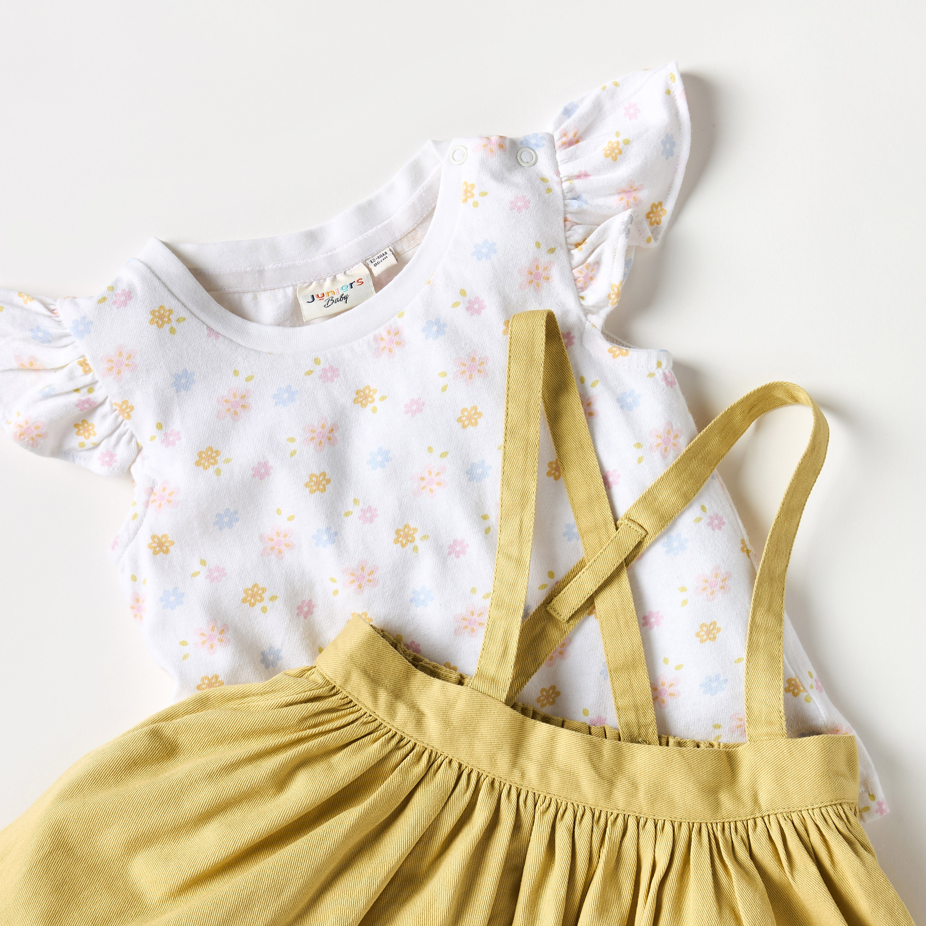 تنورة مريلة وتيشيرت بطبعات من جونيورز-baby-girls-clothing-setsandcoords-image-5