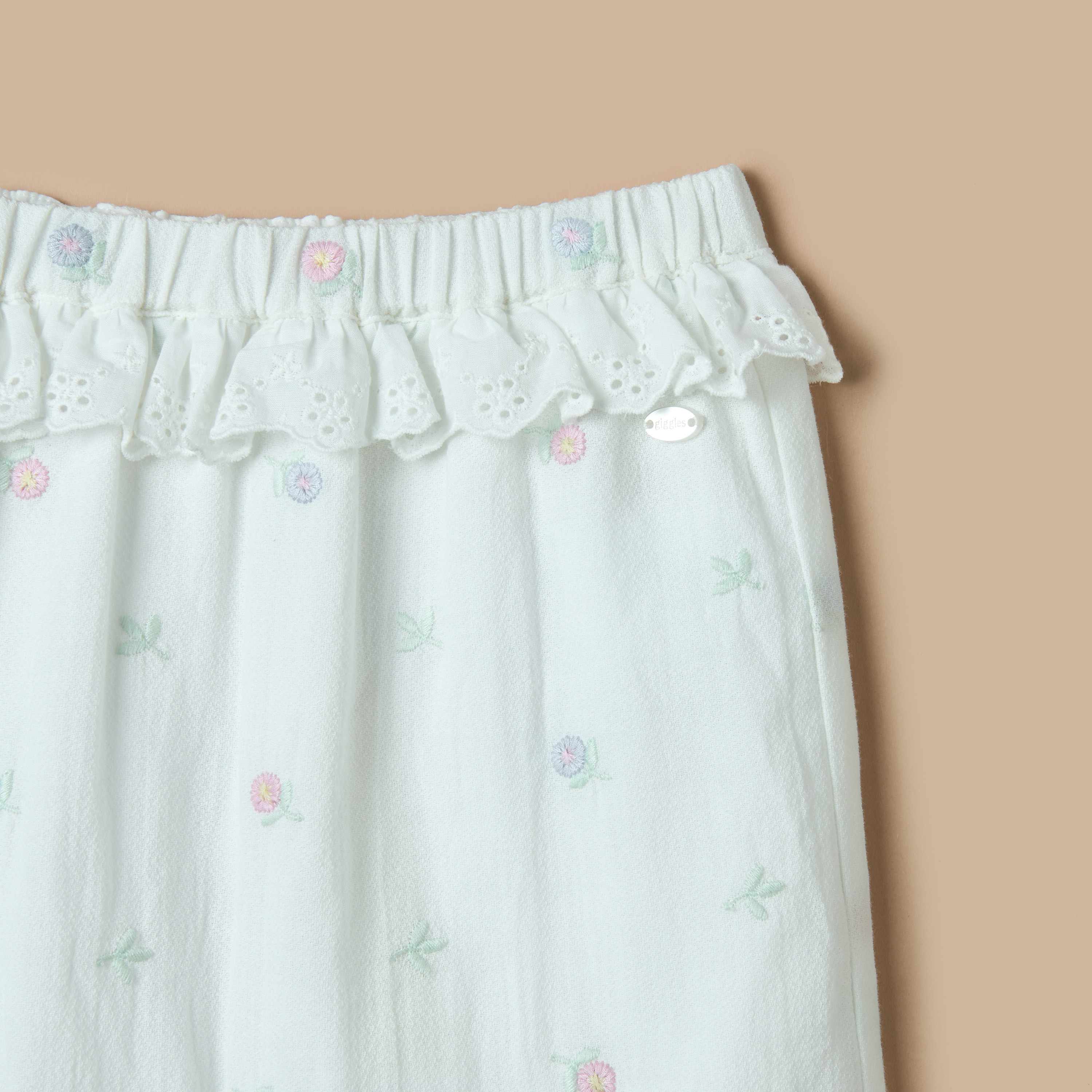 Giggles All-Over Embroidered Floral Pants with Ruffle Detail-baby-girls-clothing-bottoms-trousers-image-3