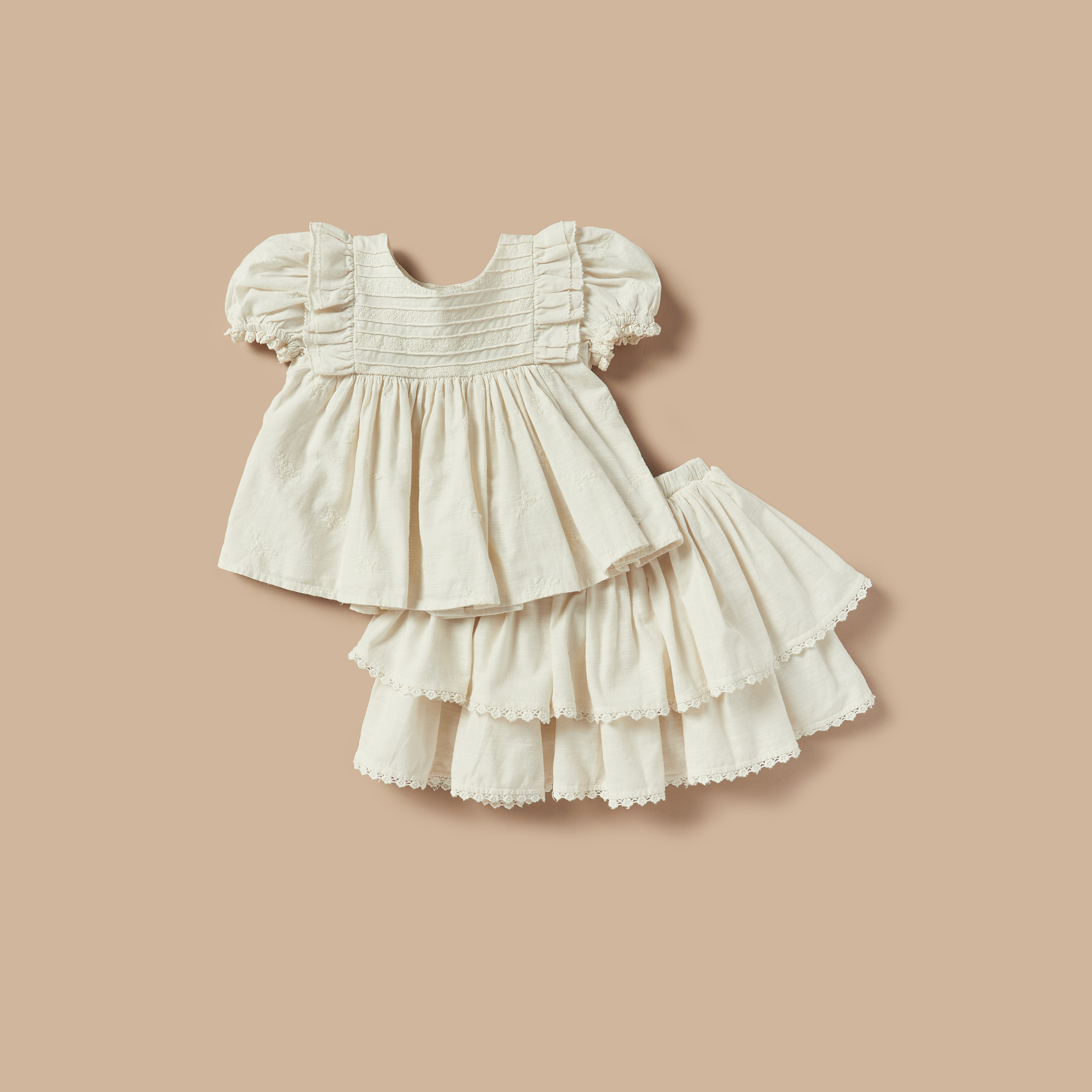 Giggles Floral Embroidered Top and Skirt Set-baby-girls-clothing-setsandcoords-image-1