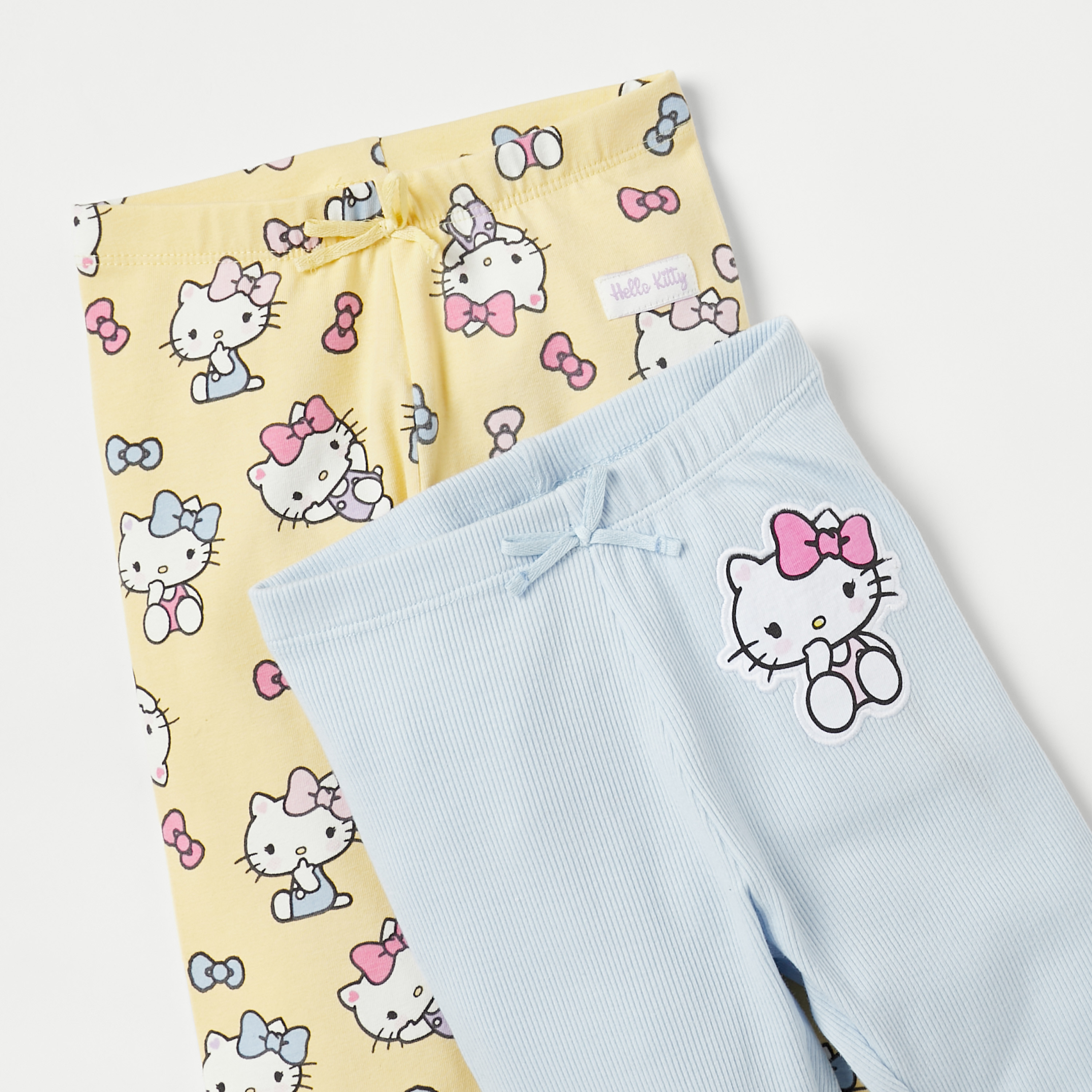 Sanrio Hello Kitty Print Leggings - Set of 2-baby-girls-clothing-bottoms-leggings-image-4