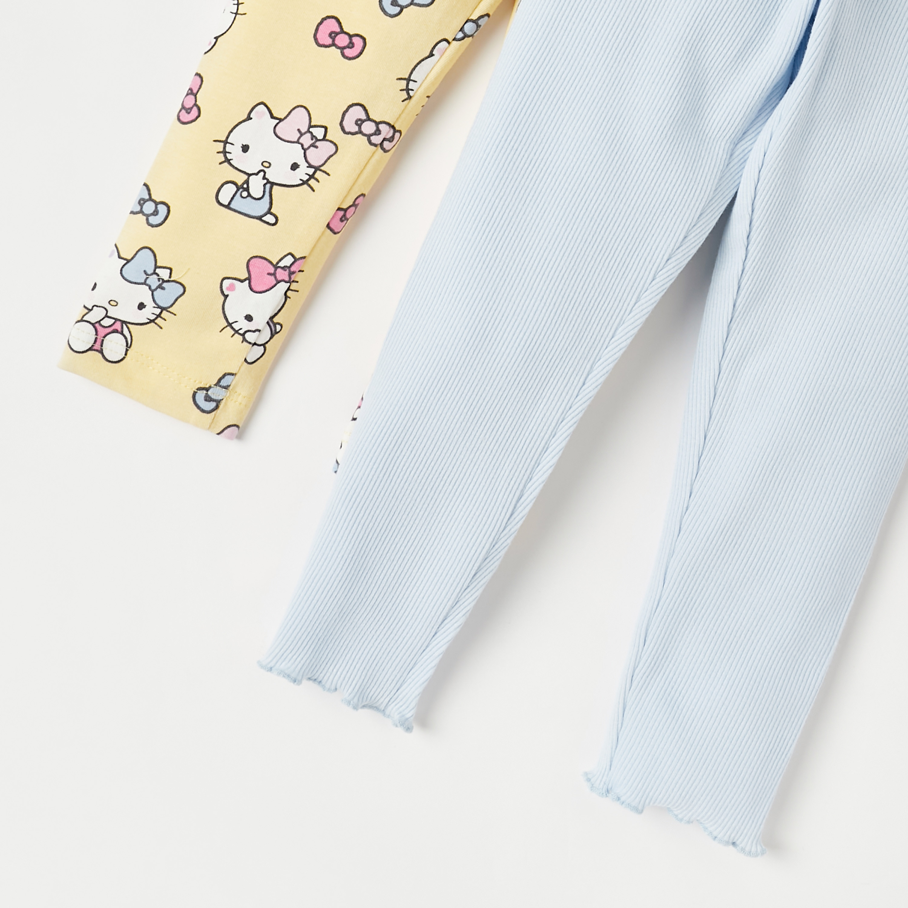 Sanrio Hello Kitty Print Leggings - Set of 2-baby-girls-clothing-bottoms-leggings-image-5