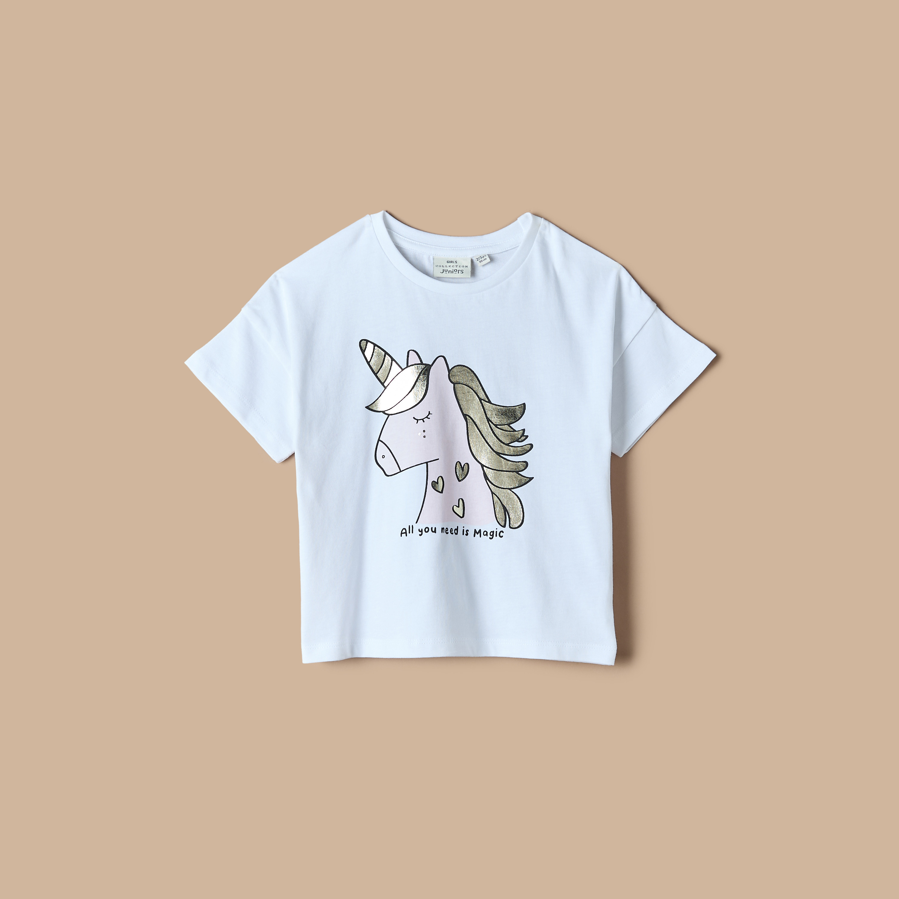 【値下げ】FOIL PRINT BABY TUNIC TOP FOIL PRINT BABY TUNIC TOP（Tシャツ/カットソー）｜Ameri