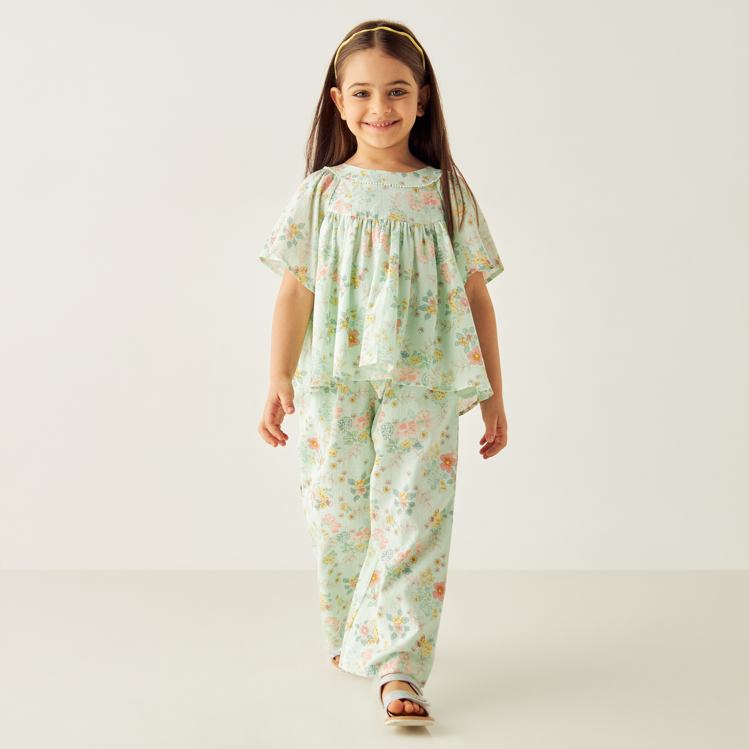 بنطلون بجيوب وأربطة وطبعات من إليجو-girls-clothing-bottoms-trousers-image-2