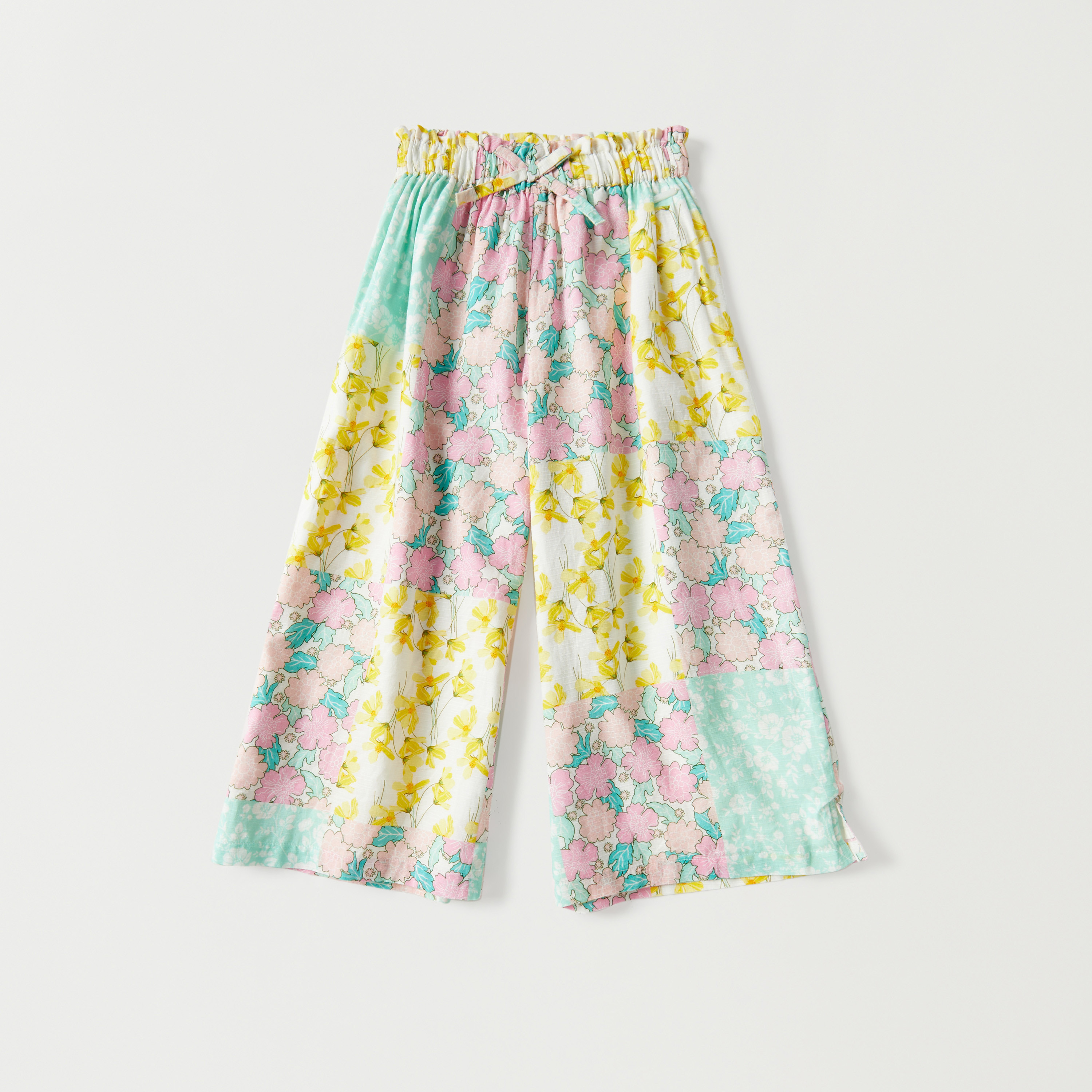 Lee Cooper All-Over Floral Print Sleeveless Top and Flared Pant Set-baby-girls-clothing-setsandcoords-image-2