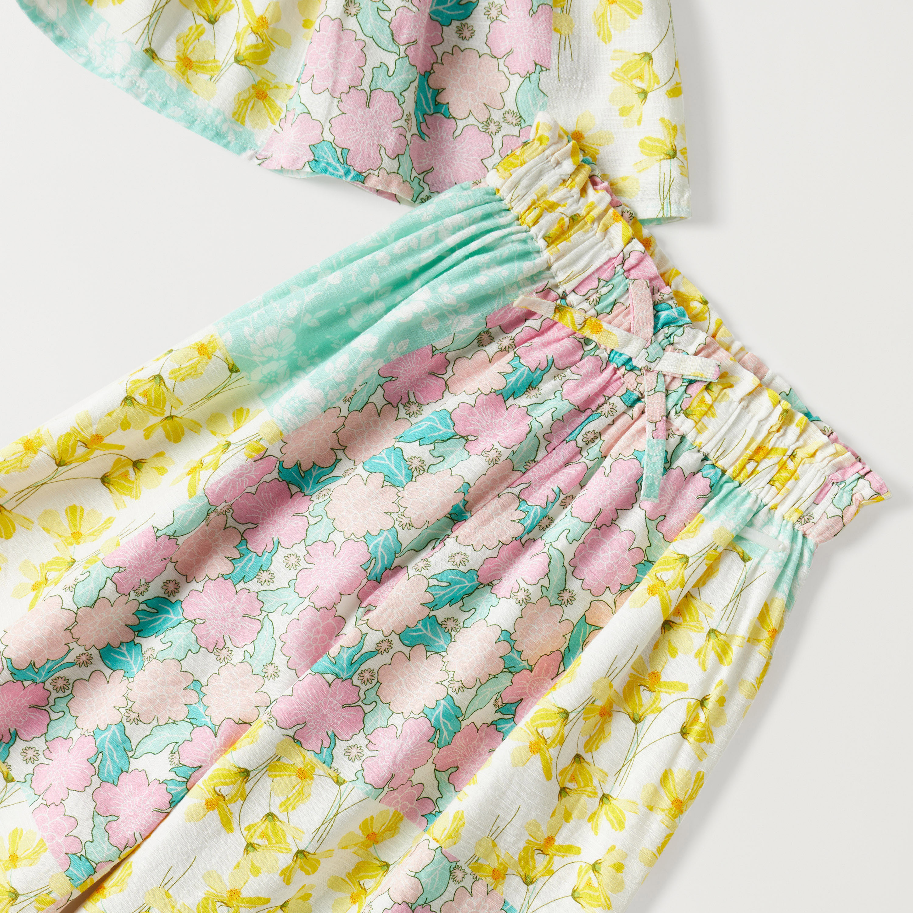 Lee Cooper All-Over Floral Print Sleeveless Top and Flared Pant Set-baby-girls-clothing-setsandcoords-image-6