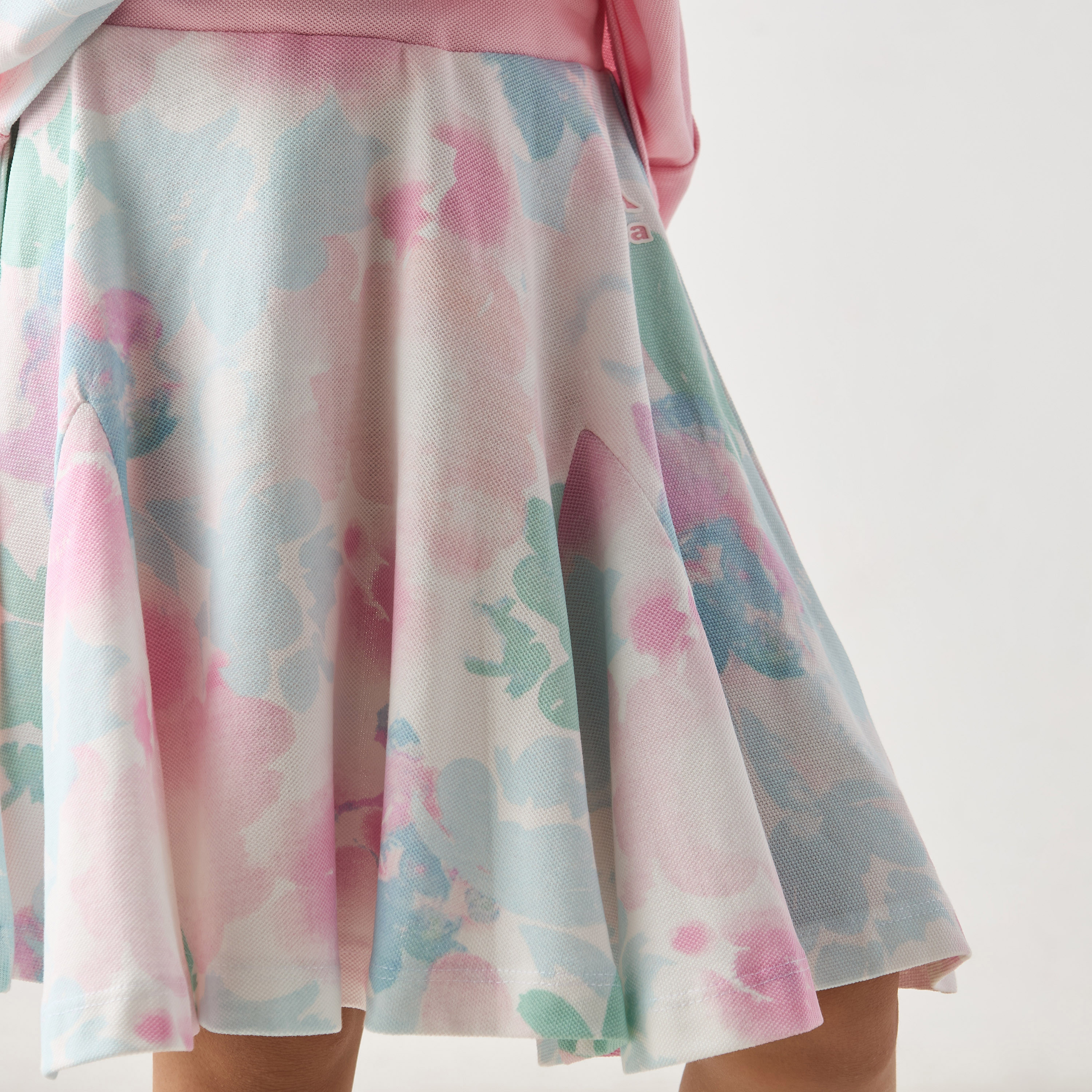Kappa All-Over Floral Print Skirt with Elasticated Waist-girls-clothing-bottoms-skirts-image-4