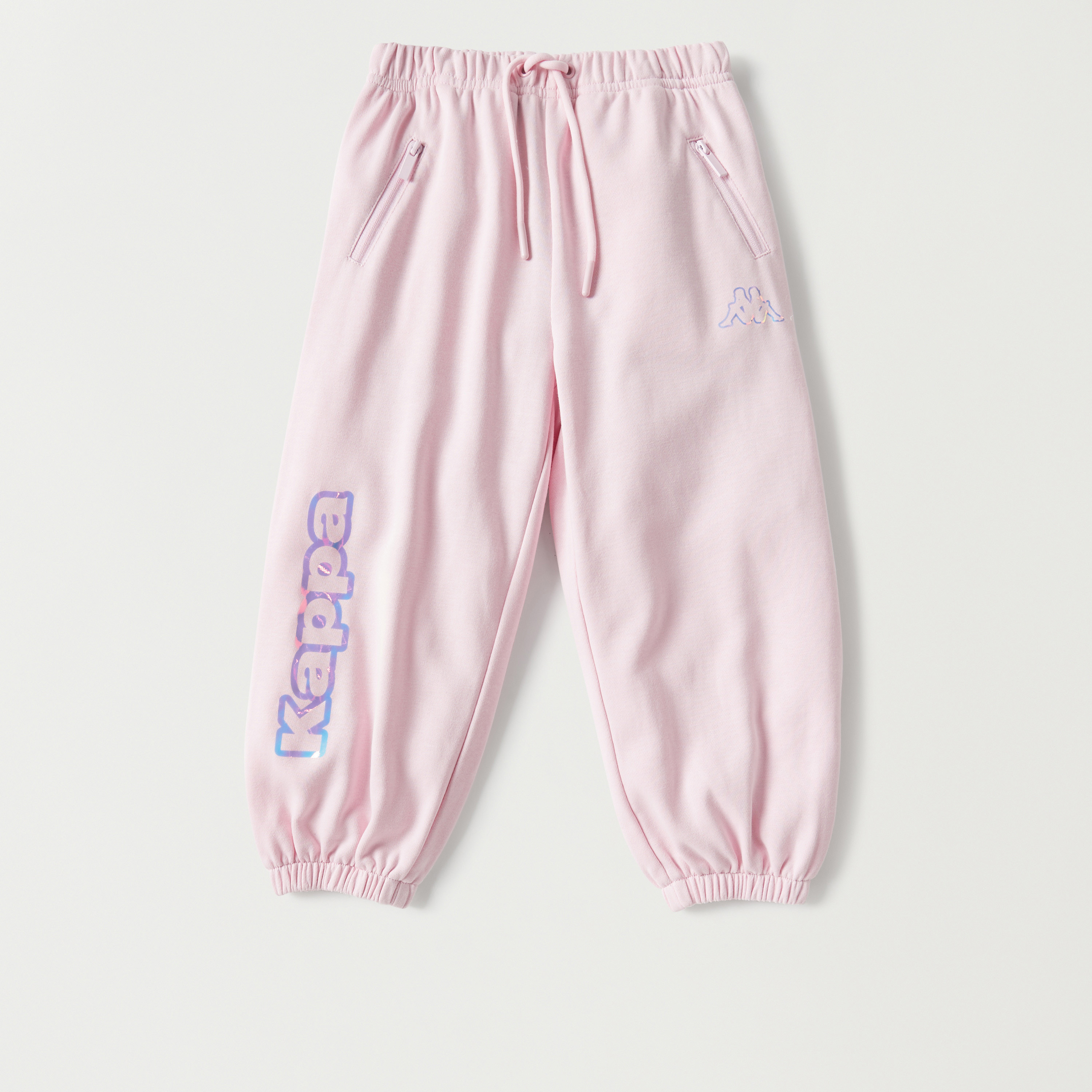 Kappa Printed T-shirt and Joggers Set-baby-girls-clothing-setsandcoords-image-2