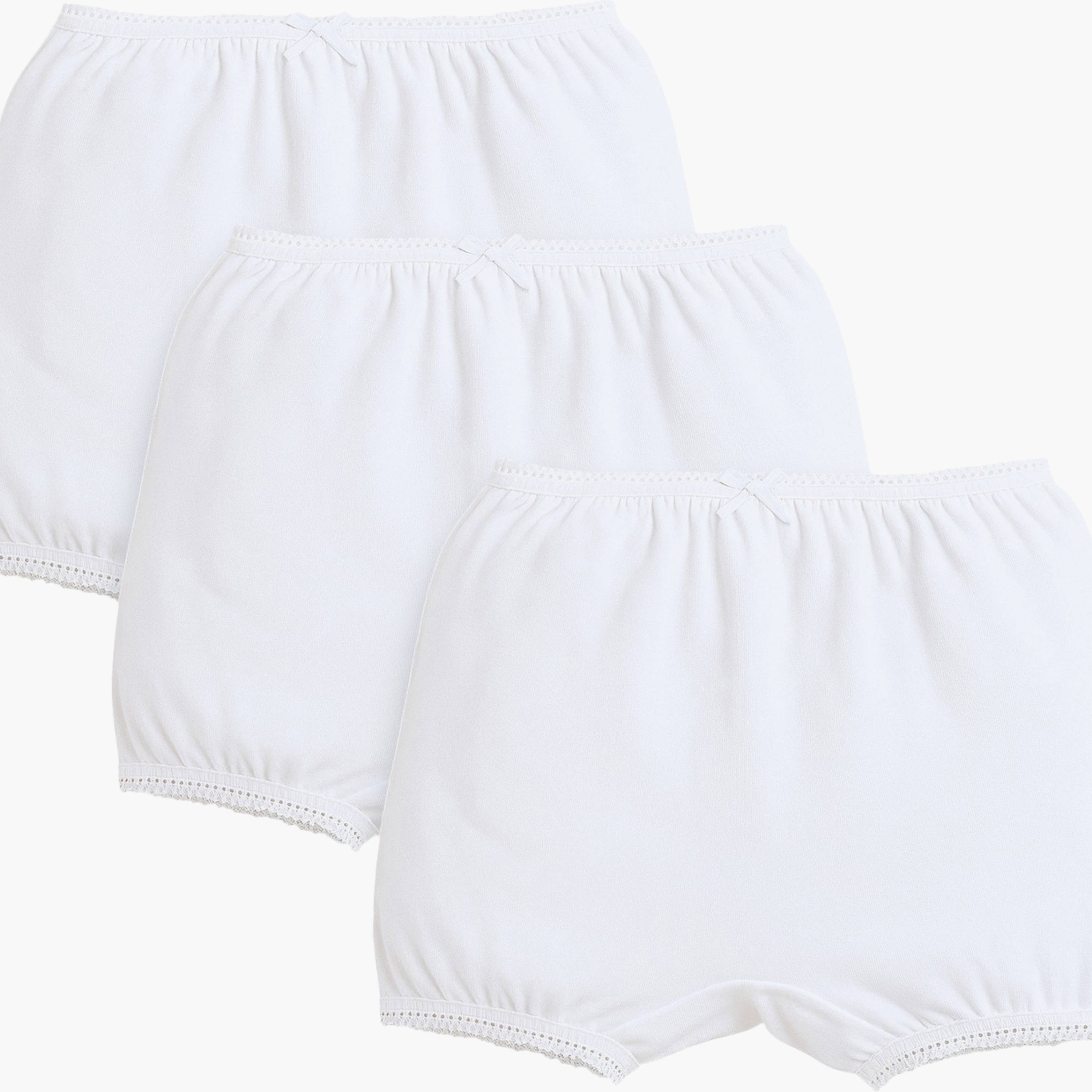 طقم 3 قطع شورت قطن من فيكتور أند جين-girls-clothing-bottoms-shorts-image-3