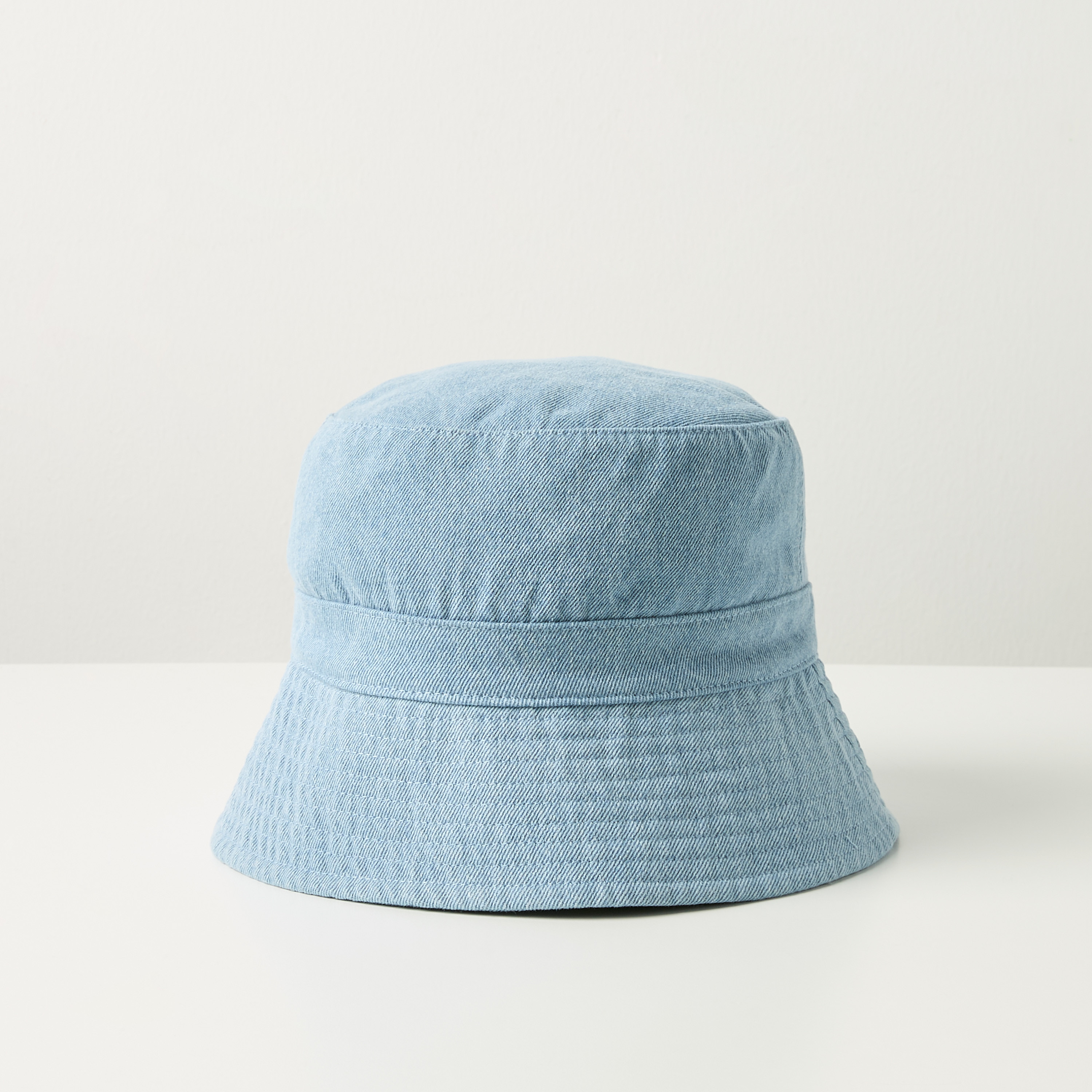 Juniors Textured Denim Bucket Hat-baby-boys-accessories-caps-image-1