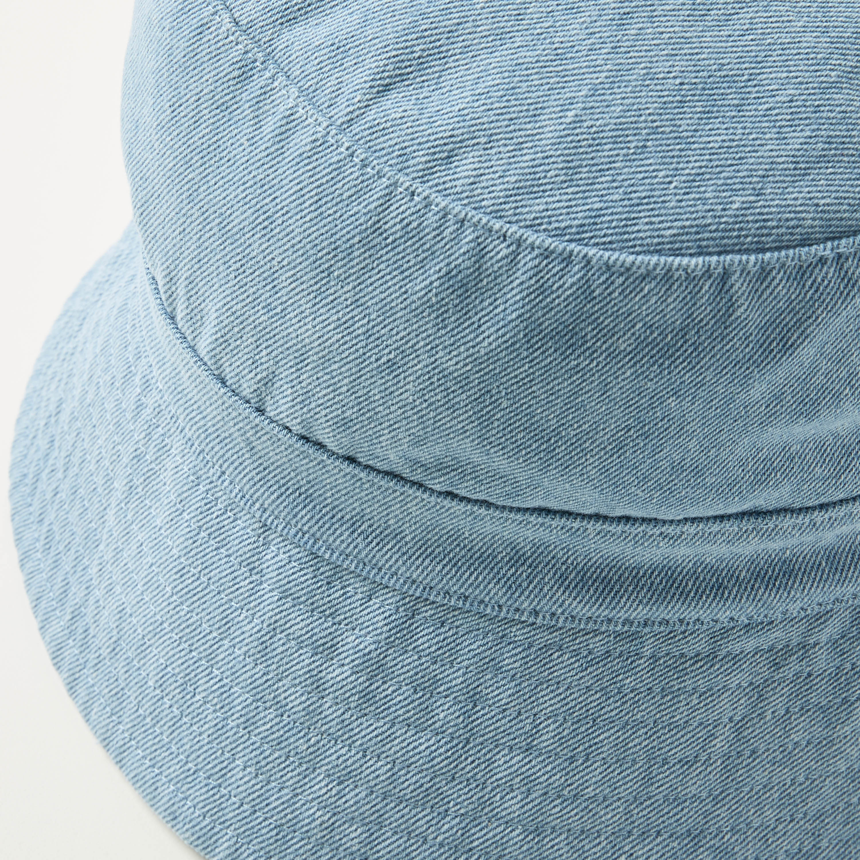 Juniors Textured Denim Bucket Hat-baby-boys-accessories-caps-image-3
