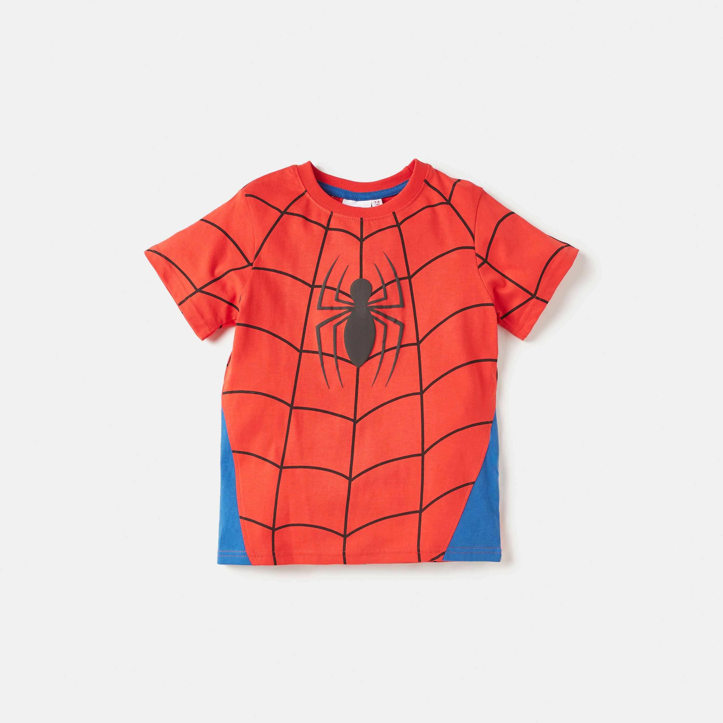 طقم بنطلون بيجاما وتيشيرت بطبعات سبايدر مان-boys-clothing-nightwear-image-2
