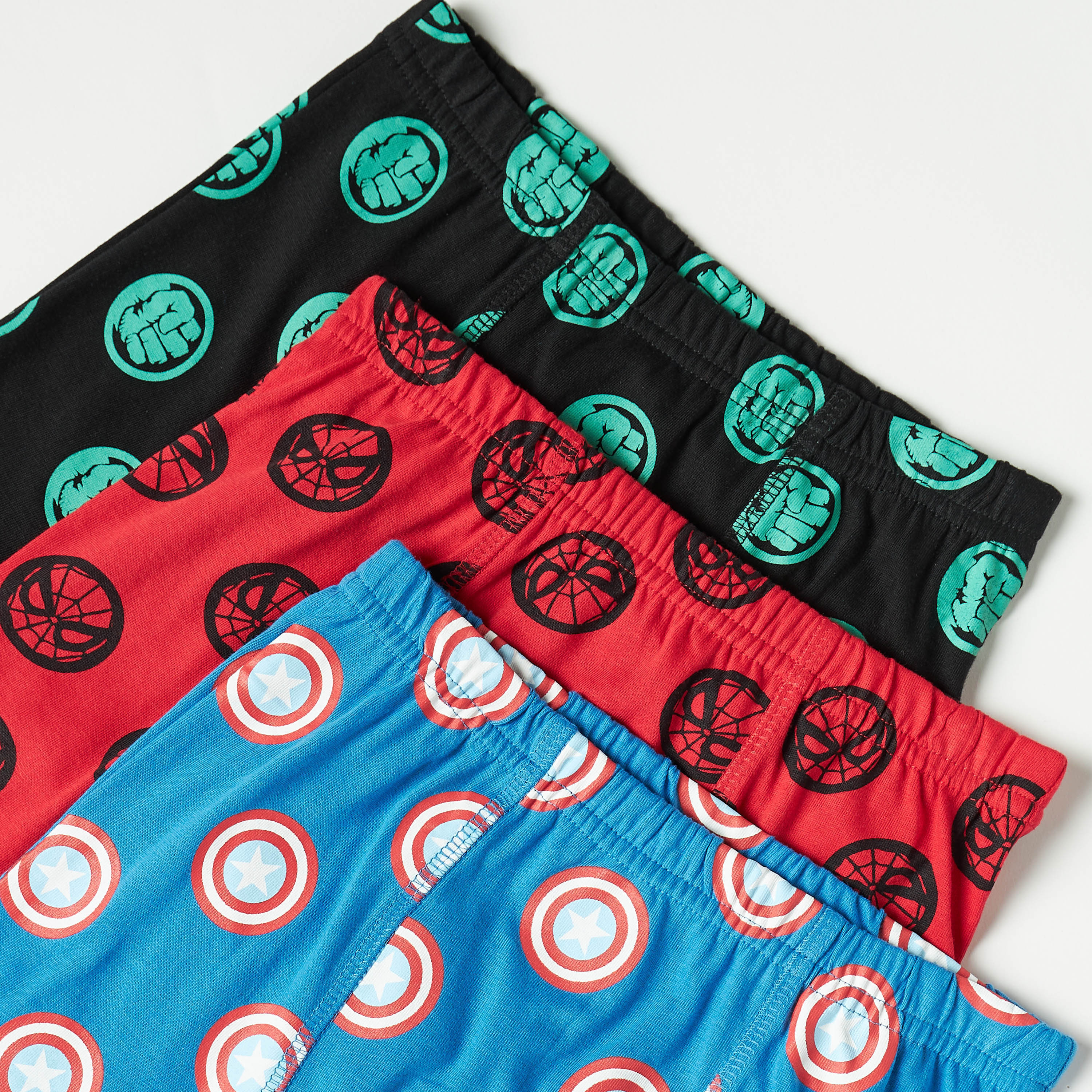 All-Over Print Boxers with Elasticated Waistband - Set of 3-baby-boys-clothing-innerwear-image-3