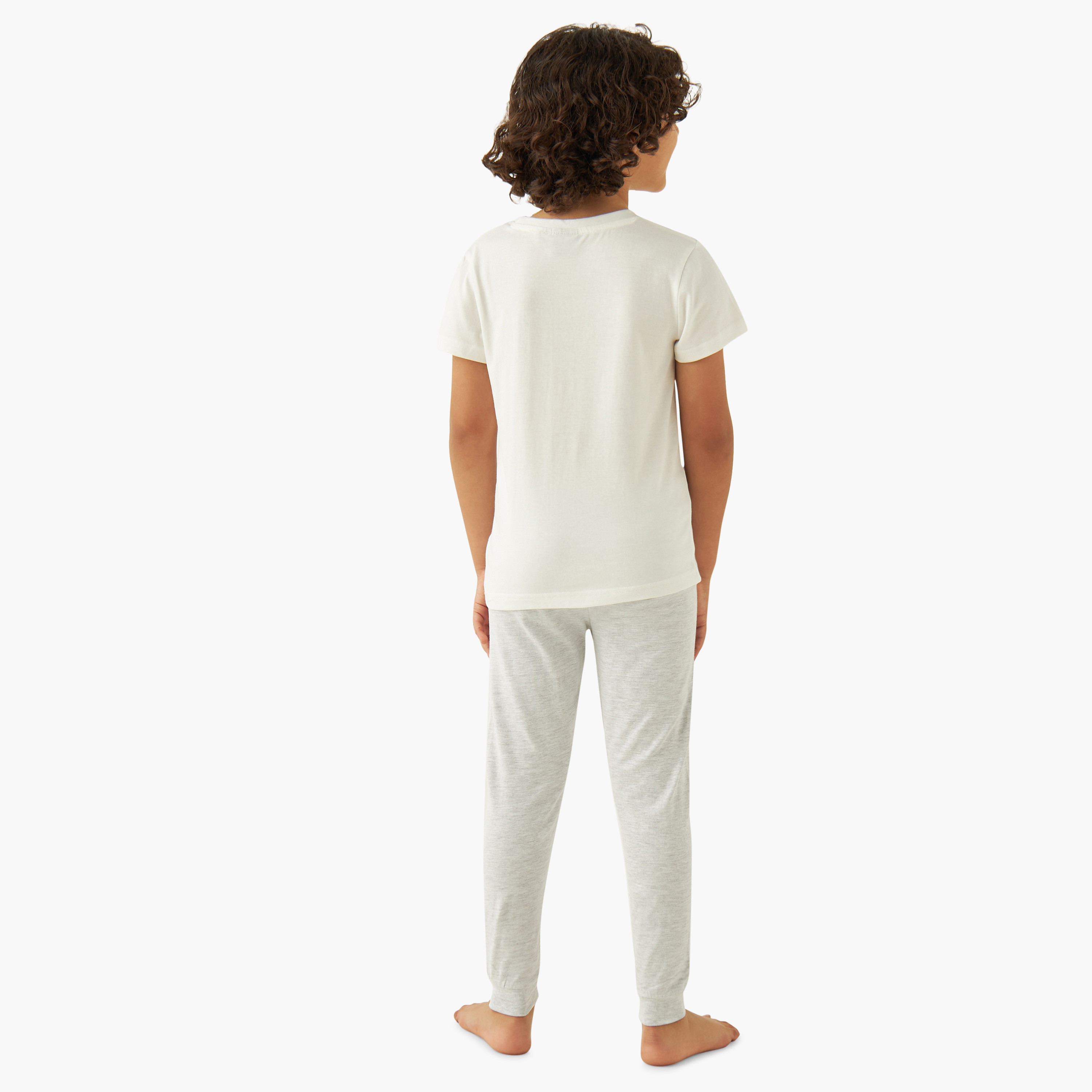 Sonic the Hedgehog Print T-shirt and Pyjama - Set of 2-boys-clothing-nightwear-image-8