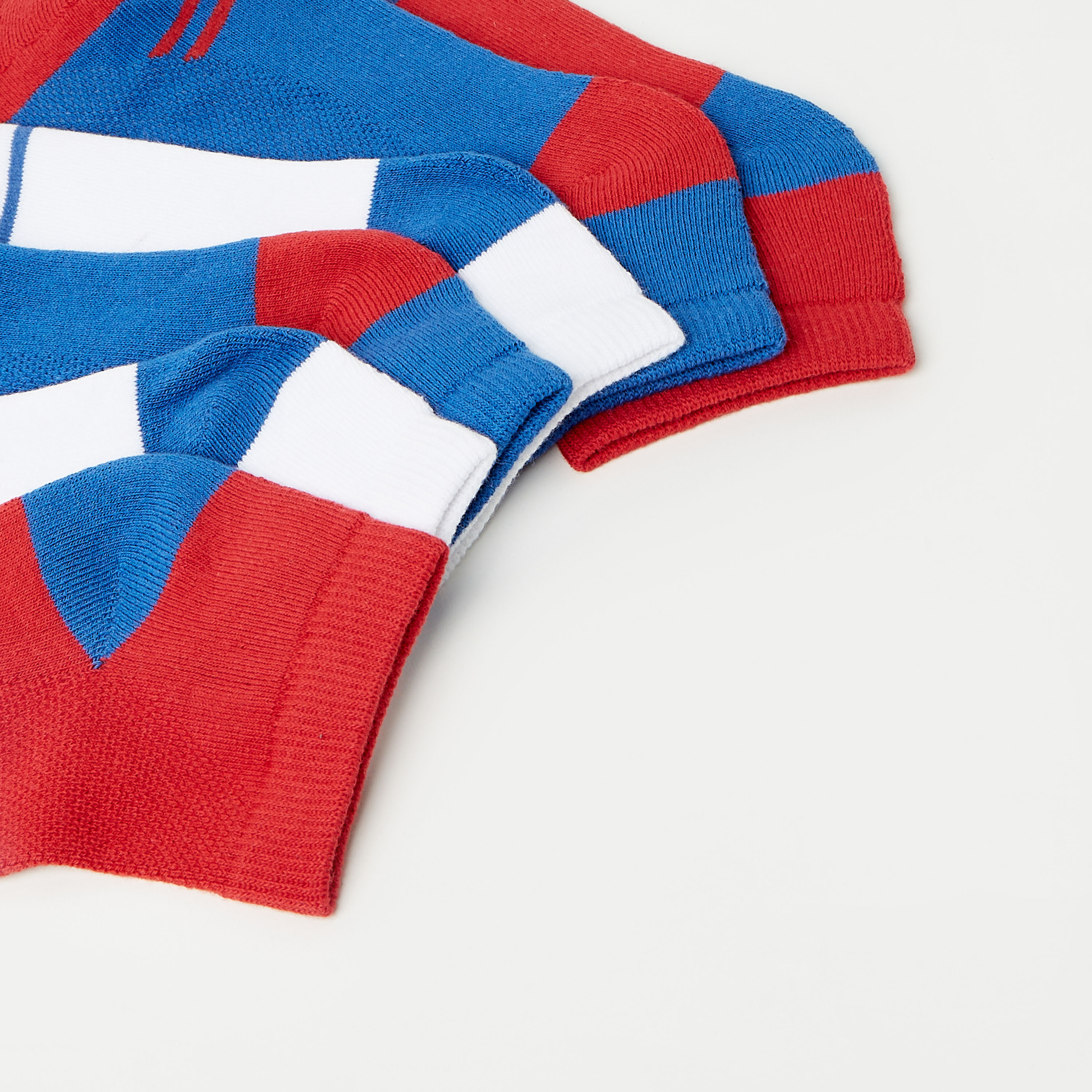 Juniors Colourblock Socks - Set of 3-boys-accessories-socks-image-3