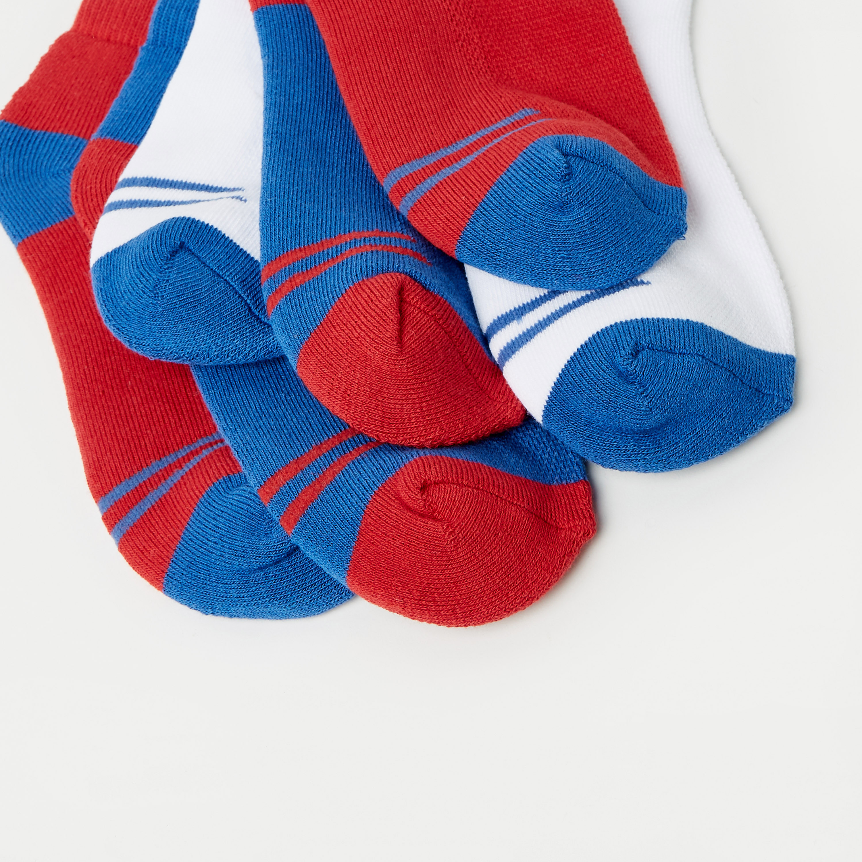 Juniors Colourblock Socks - Set of 3-boys-accessories-socks-image-4