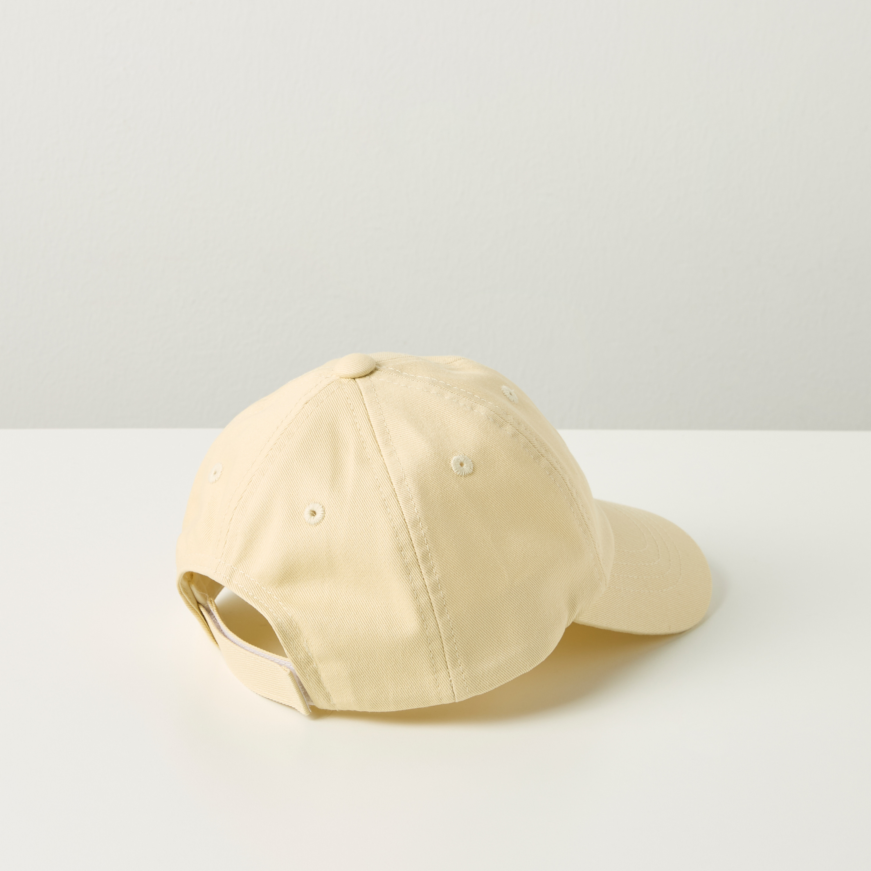 Juniors Slogan Embroidered Cap with Hook and Loop Strap Closure-boys-accessories-caps-image-2