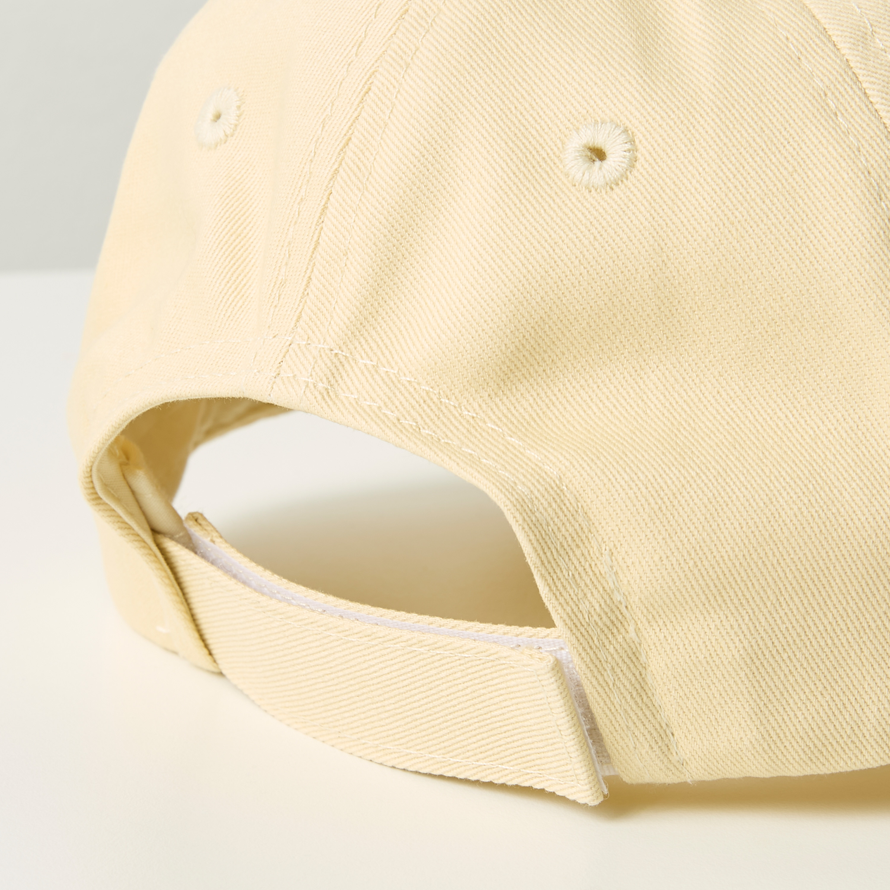 Juniors Slogan Embroidered Cap with Hook and Loop Strap Closure-boys-accessories-caps-image-4