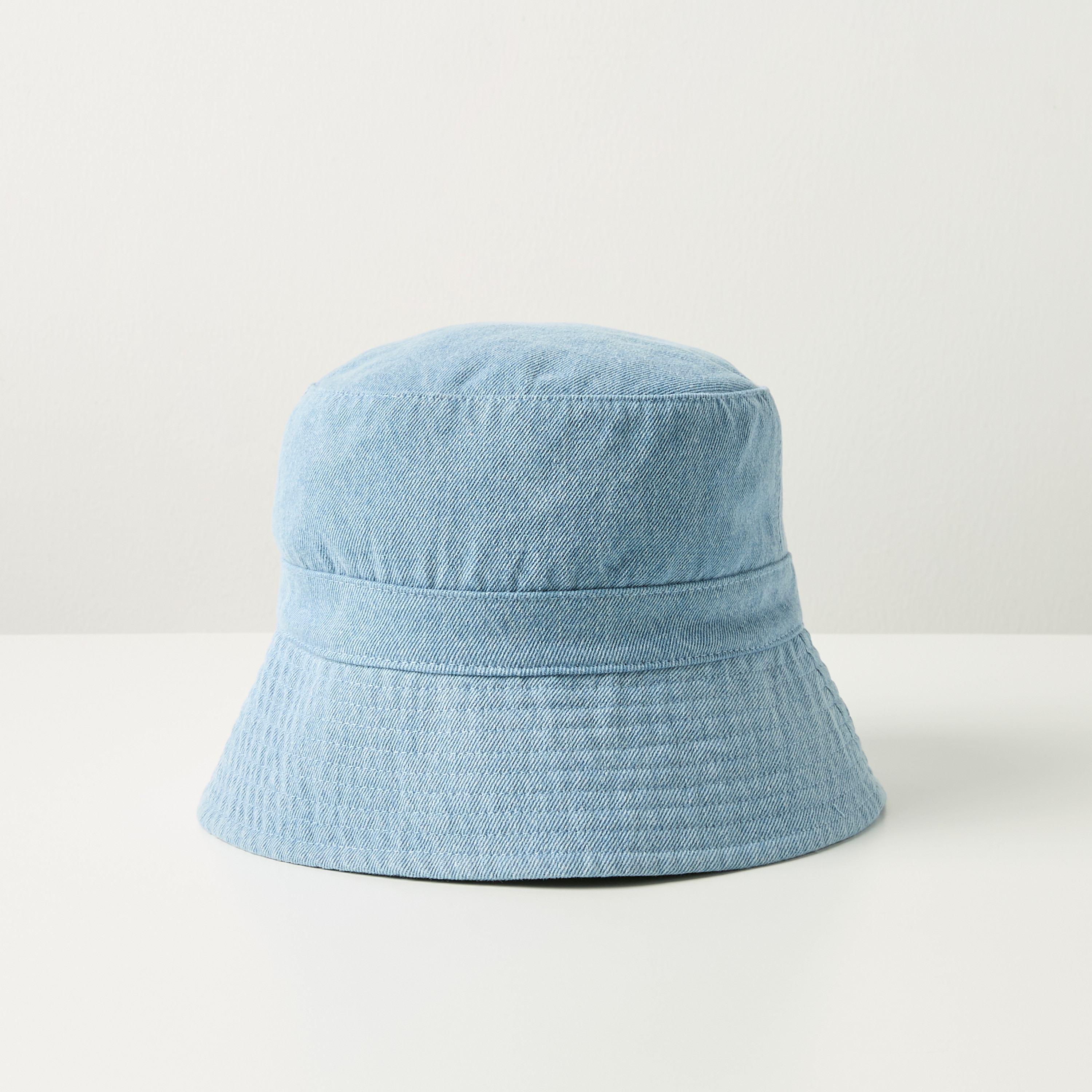 JuniorsTextured Denim Bucket Hat-boys-accessories-caps-image-1