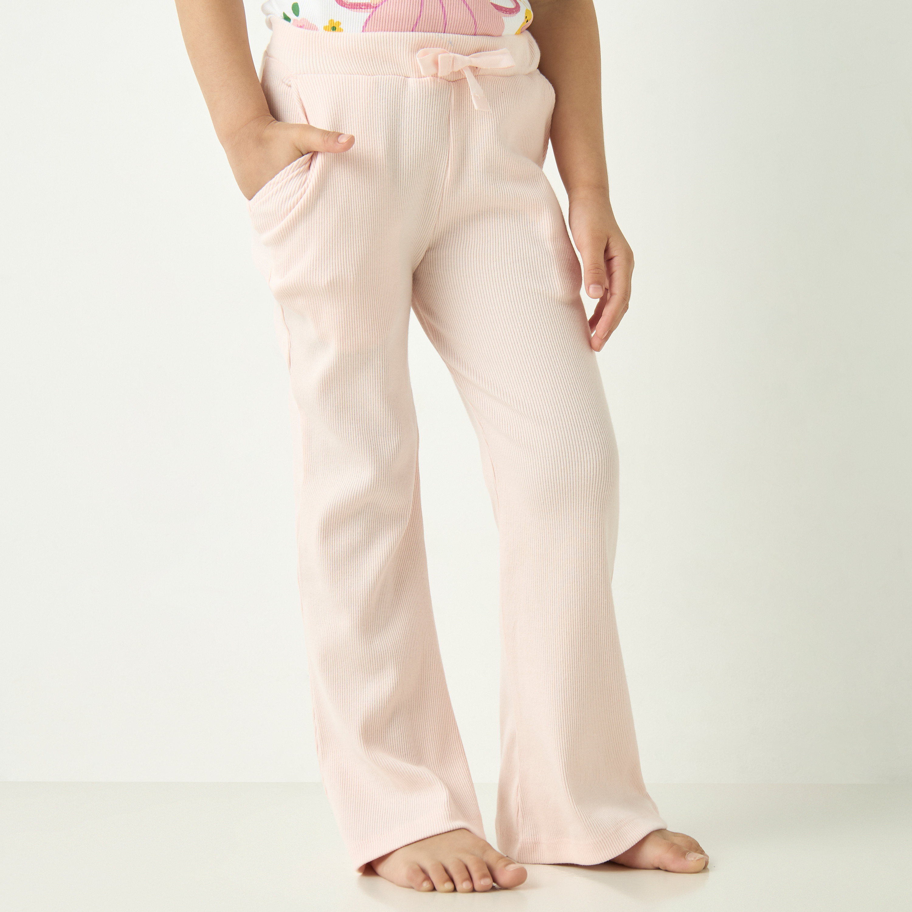 Juniors Graphic Print Top and Pyjama Set-girls-clothing-nightwear-image-3