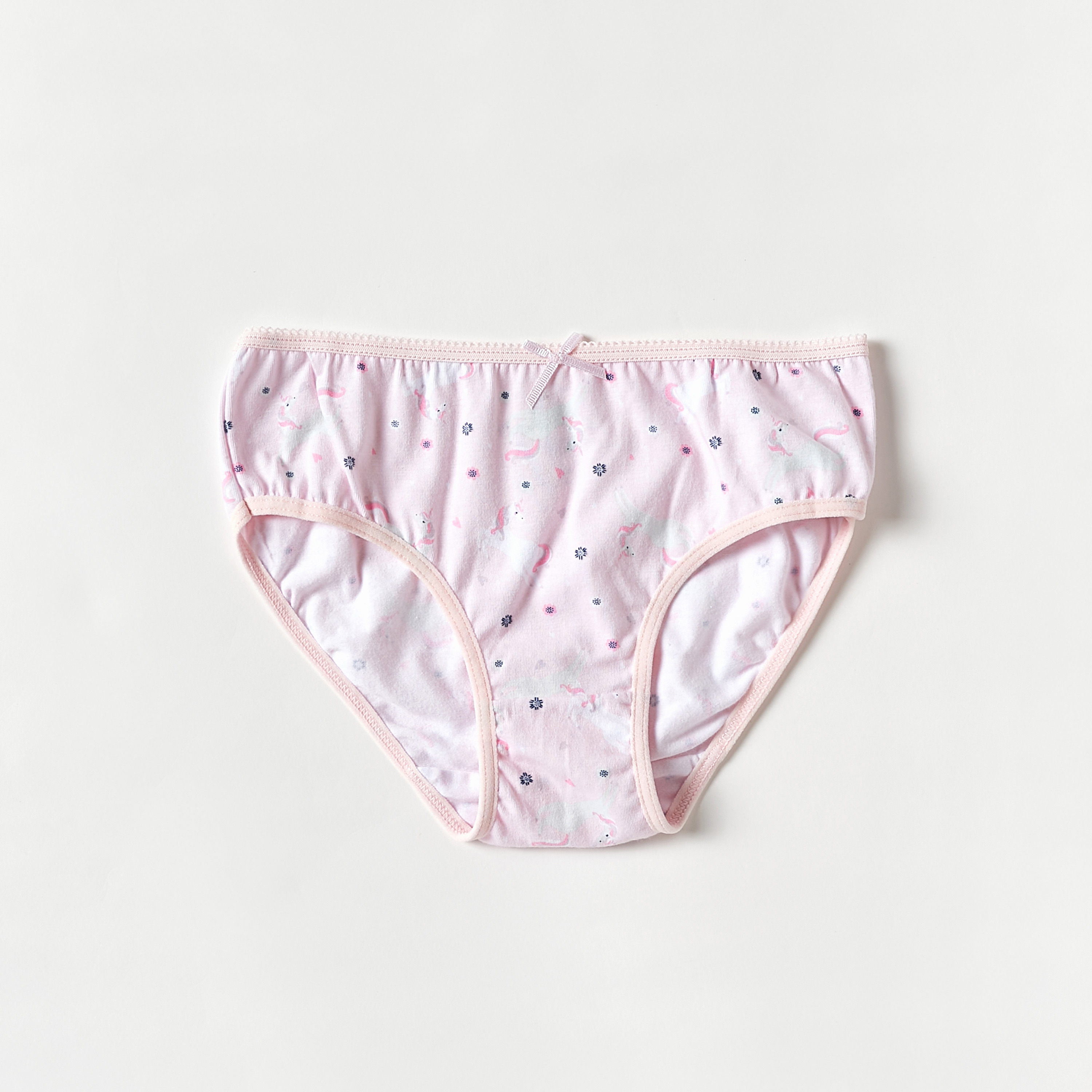 Juniors Printed Briefs - Set of 5-girls-clothing-multipacks-image-2