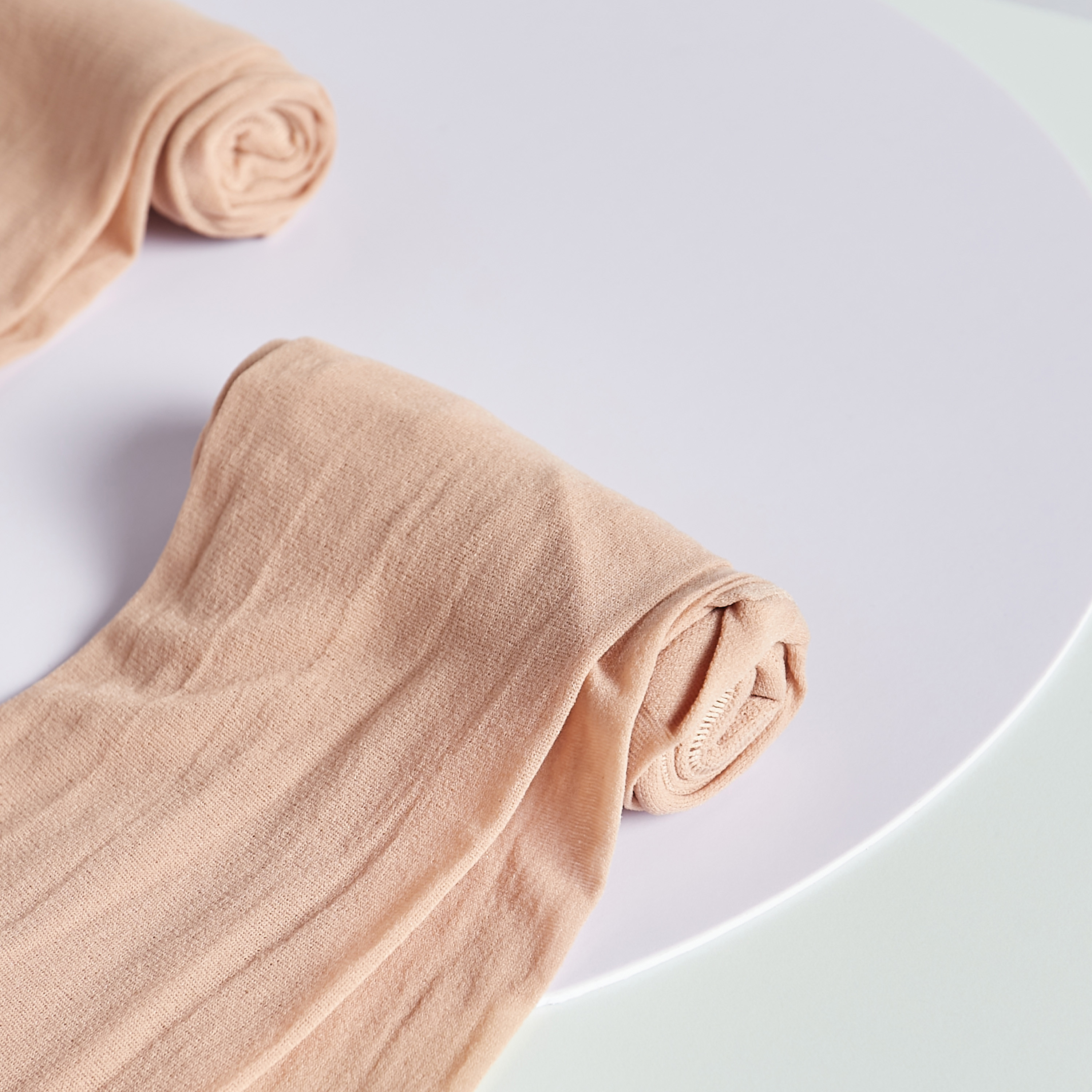 كولون سادة بخصر مطّاطي من جونيورز - طقم من قطعتين-girls-accessories-socks-image-2
