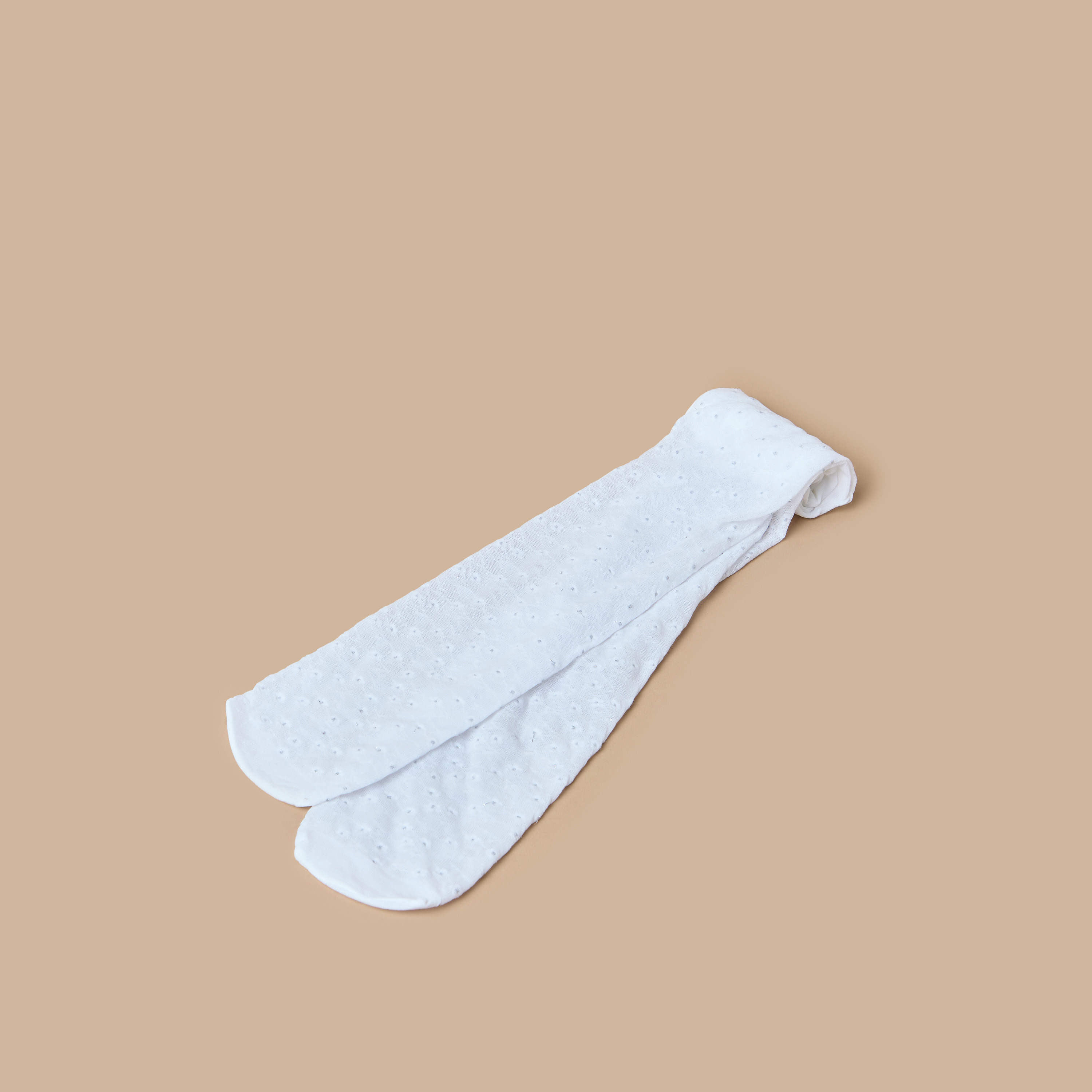 سروال تحتاني بارز الملمس بخصر مطّاطي من جونيورز-girls-accessories-socks-image-1