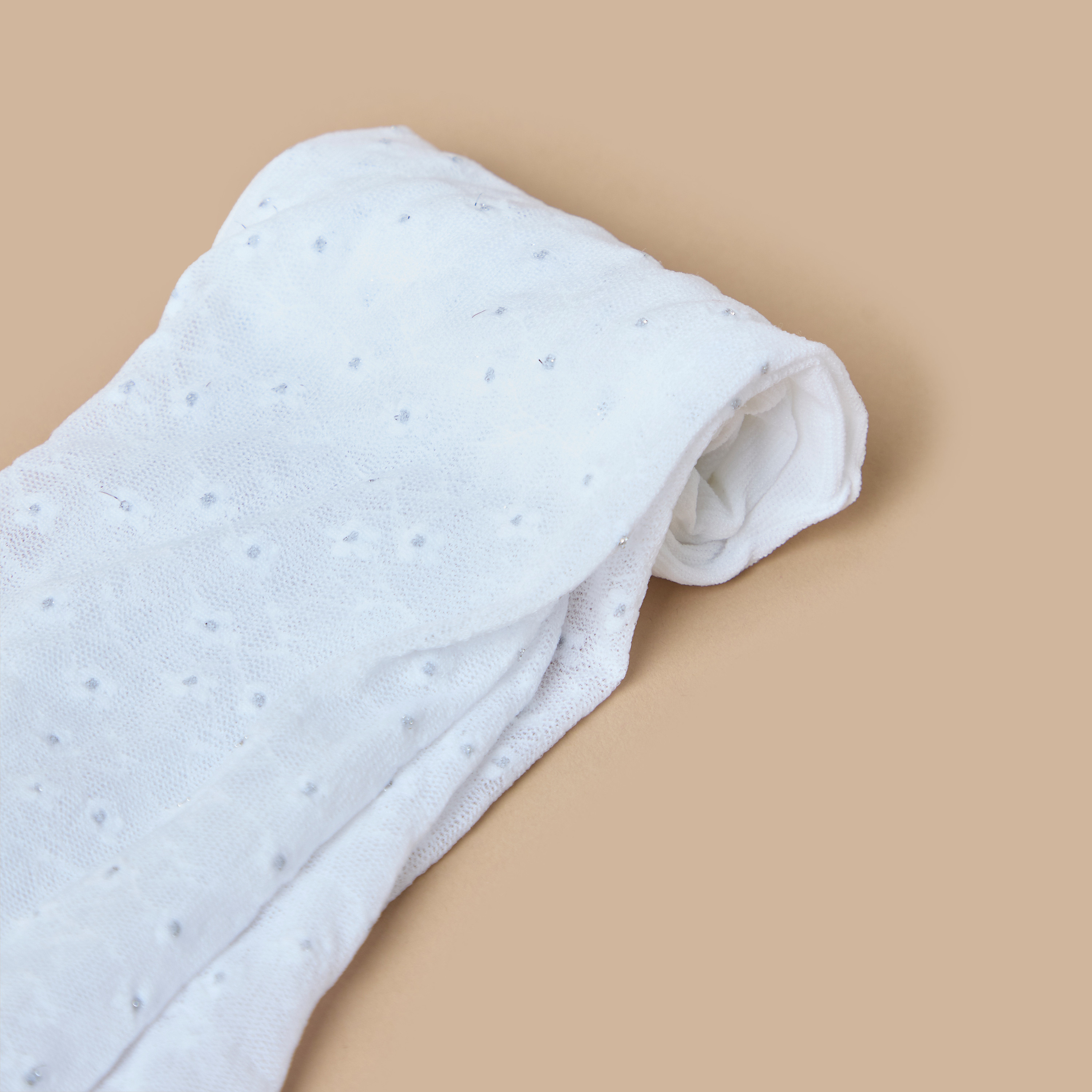 سروال تحتاني بارز الملمس بخصر مطّاطي من جونيورز-girls-accessories-socks-image-2