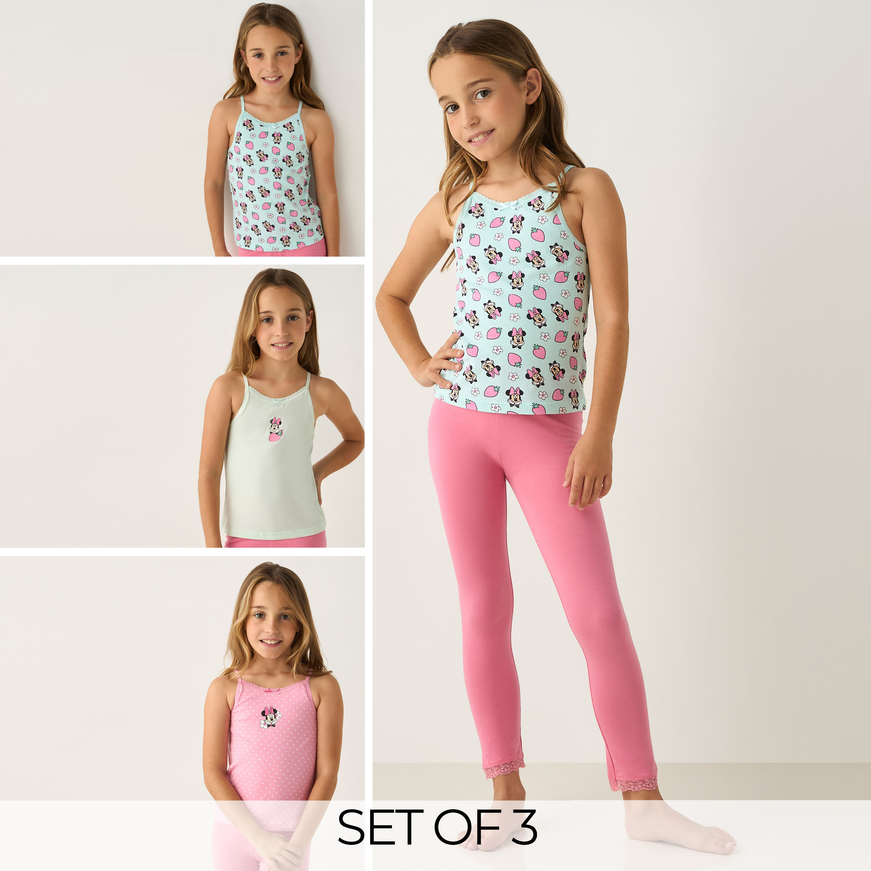 قميص داخلي بطبعات من ديزني - طقم 3 قطع-girls-clothing-innerwear-vests-image-1