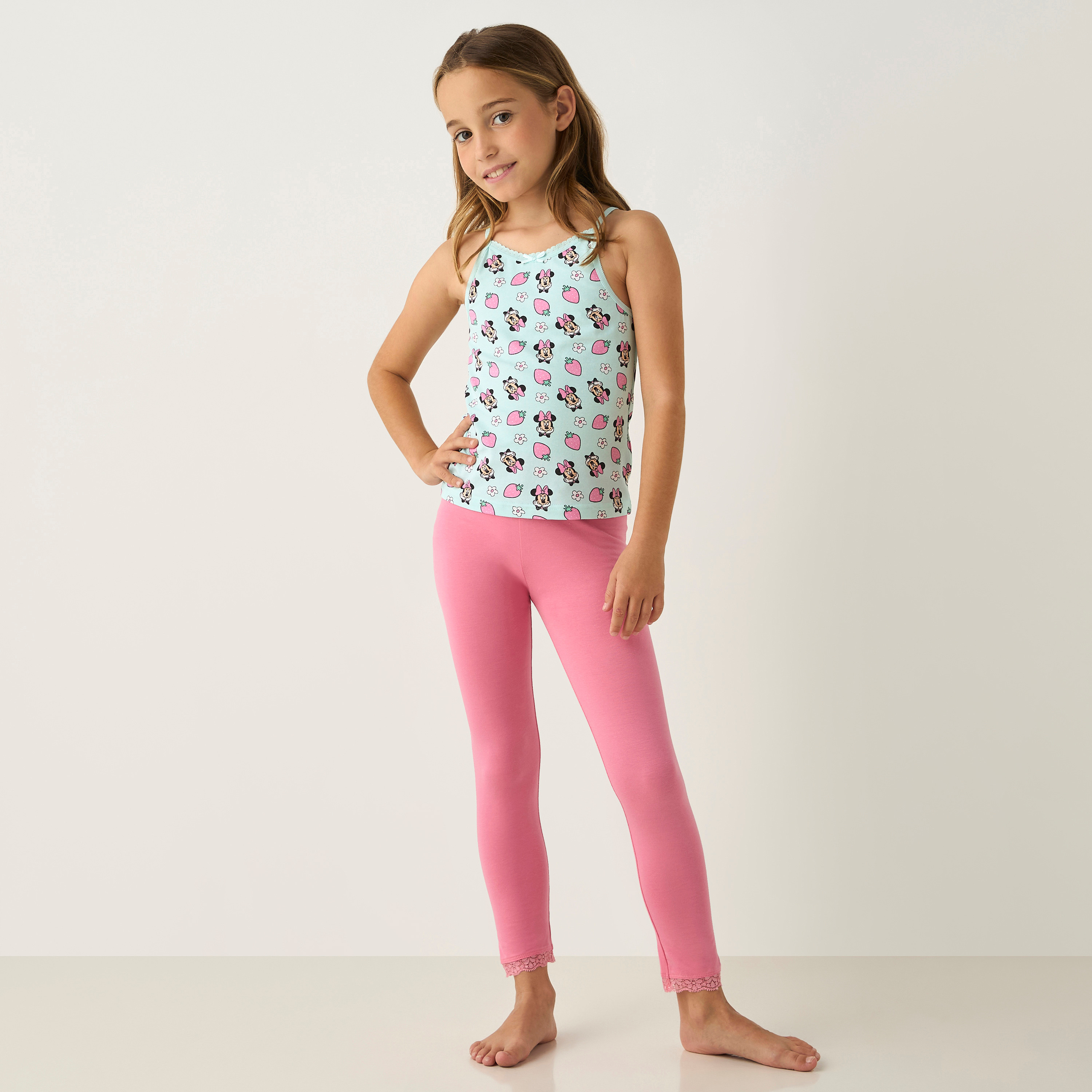 قميص داخلي بطبعات من ديزني - طقم 3 قطع-girls-clothing-innerwear-vests-image-3