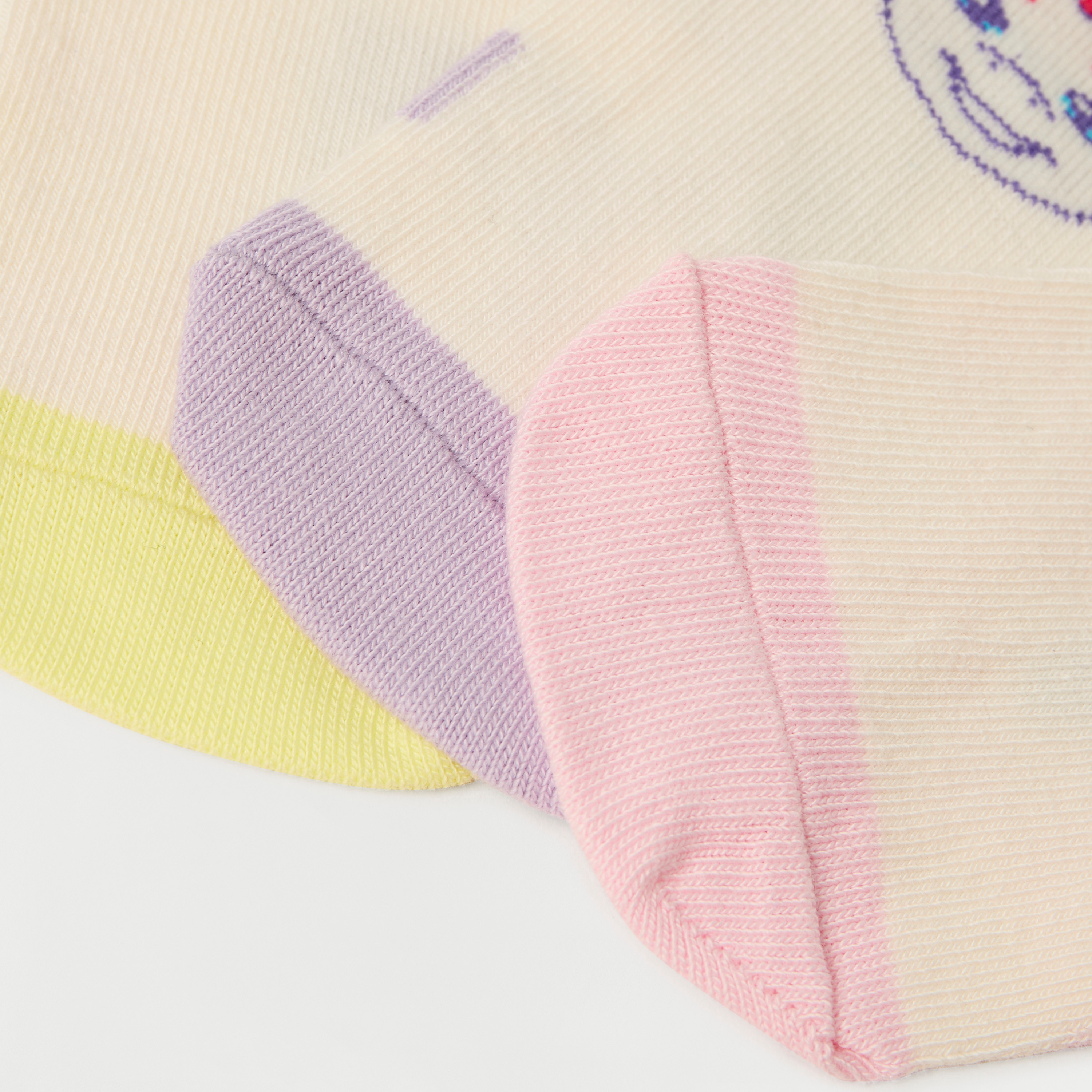 جوارب بطول الكاحل وطبعات ماي ليتل بوني من هاسبرو- طقم من 3 أزواج-girls-accessories-socks-image-4