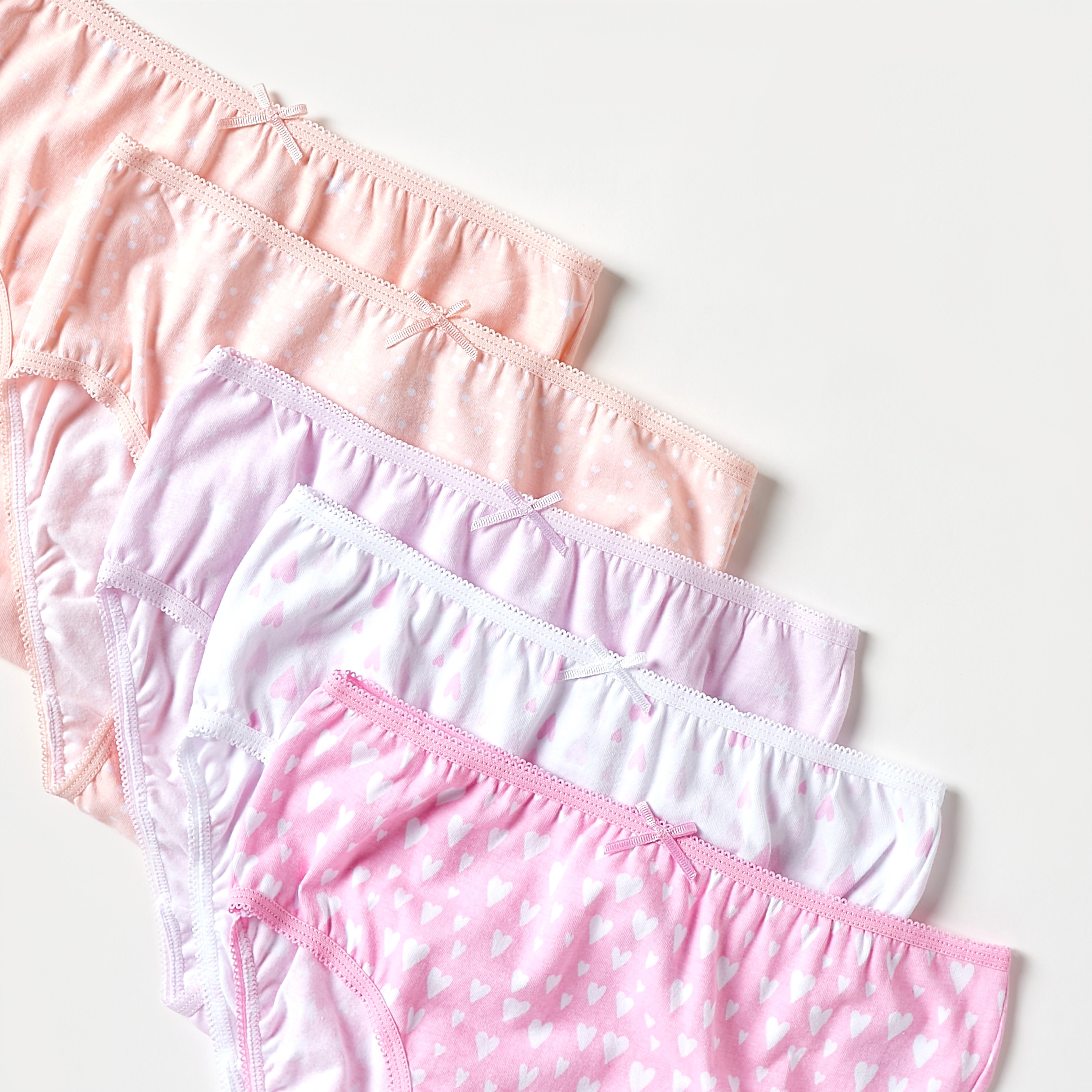 Juniors Printed Briefs - Set of 5-girls-clothing-multipacks-image-3