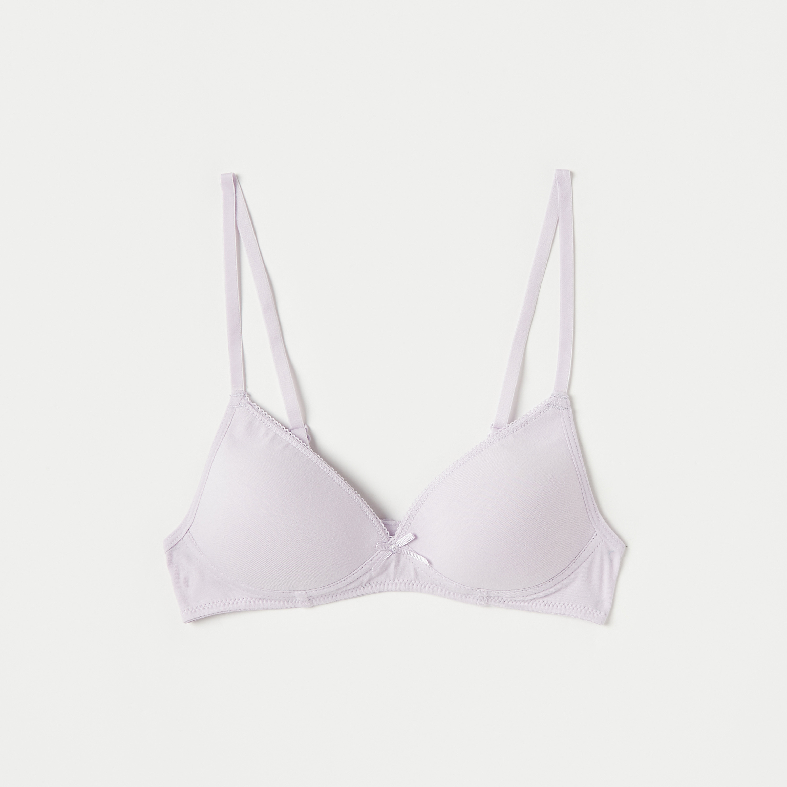 صدريّة بمشبك إغلاق وفيونكة من جونيورز - طقم من قطعتين متنوعتين-girls-clothing-innerwear-bras-image-2