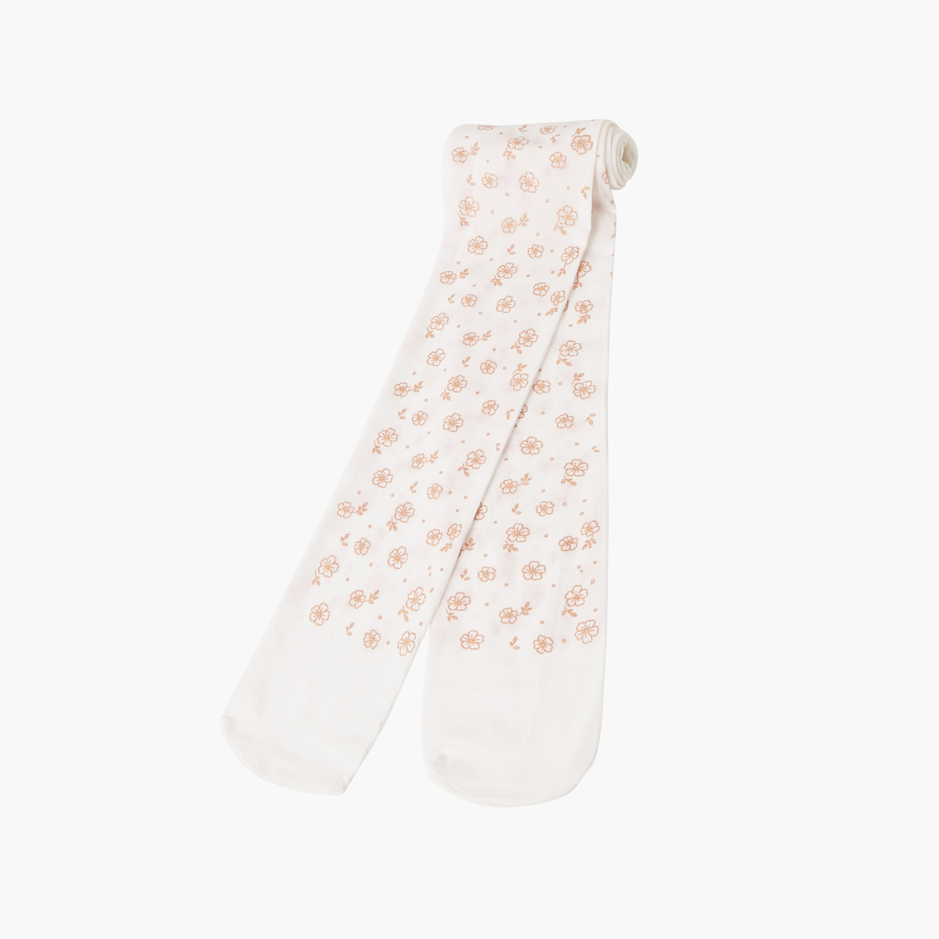 كولون بخصر مطاطي وطبعات زهرية من جونيورز-girls-accessories-socks-image-1