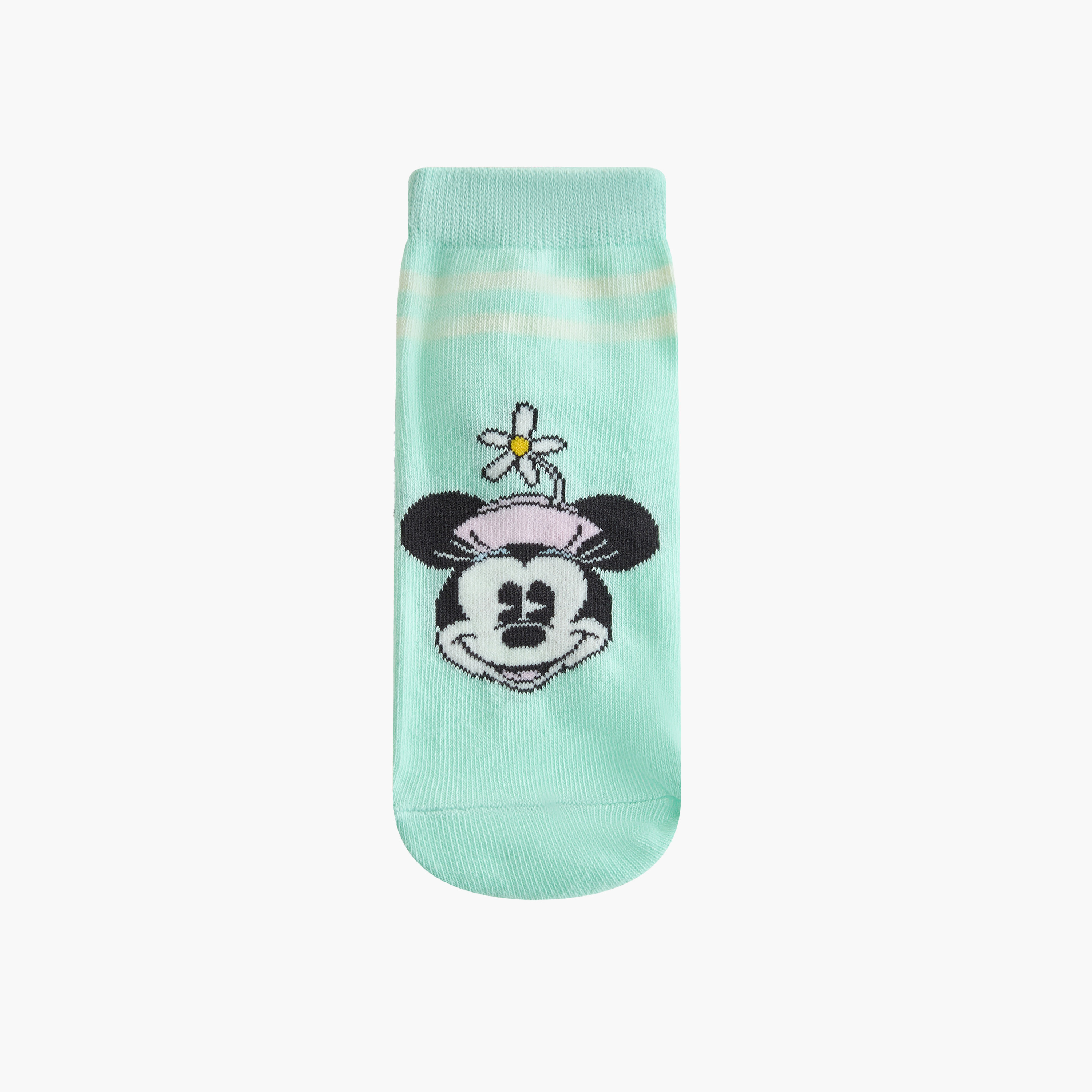 Disney Minnie Mouse Print Ankle Length Socks - Set of 3-girls-accessories-socks-image-2