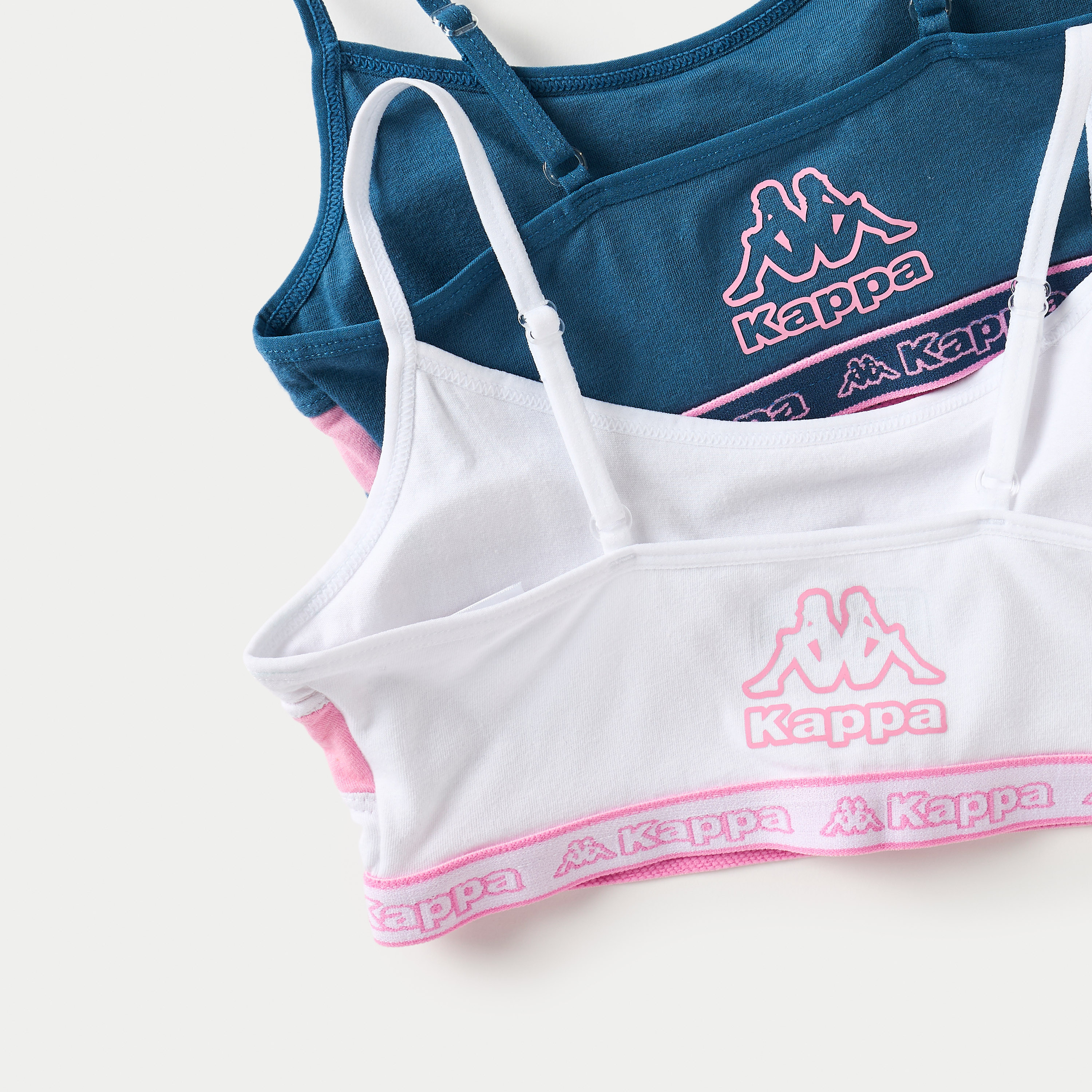 صدرية تدريب بطبعات شعار وحمالات قابلة للتعديل من كابا - طقم من قطعتين-girls-clothing-innerwear-bras-image-5