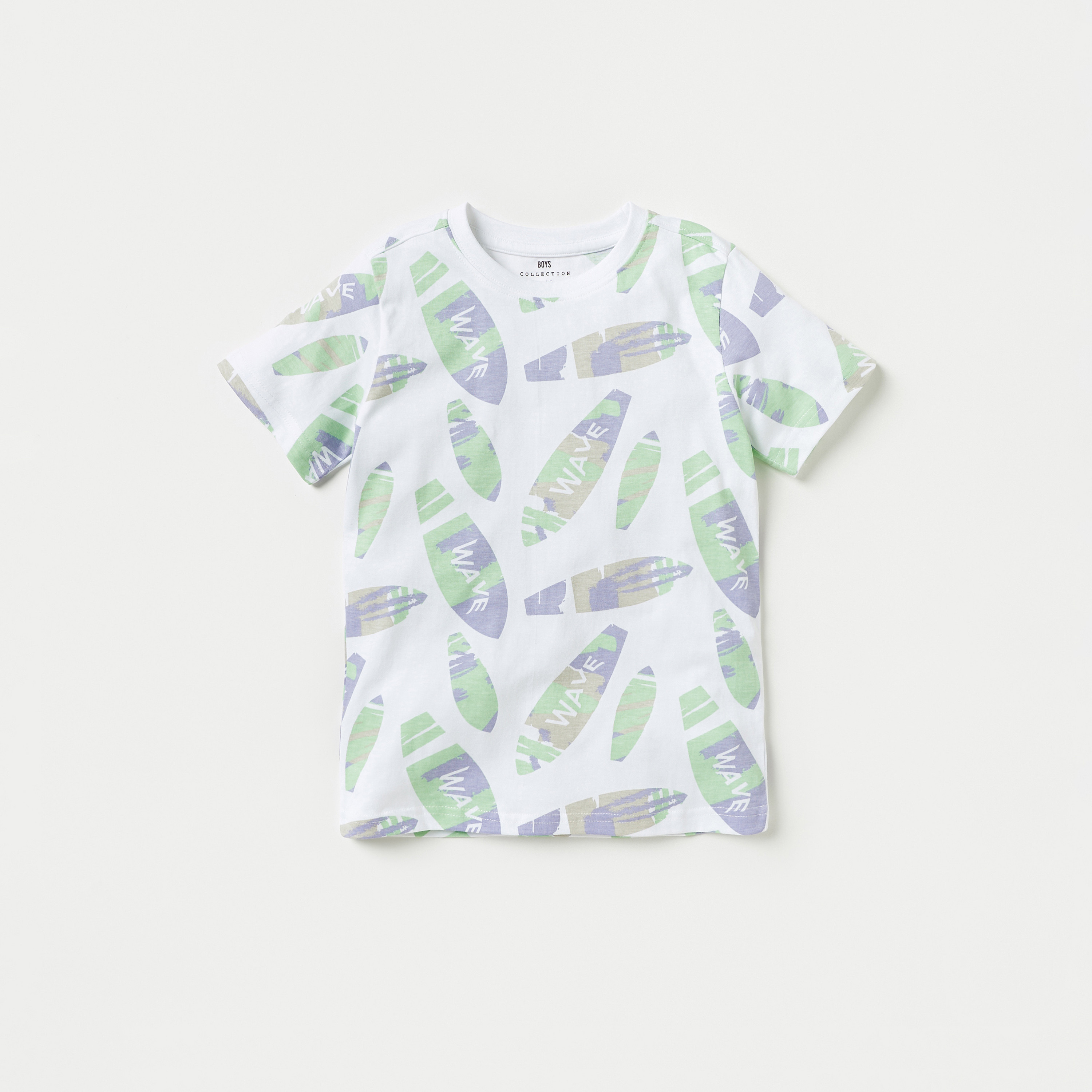 Juniors 3-Piece Printed T-shirt and Shorts Set-boys-clothing-setsandcoords-image-2