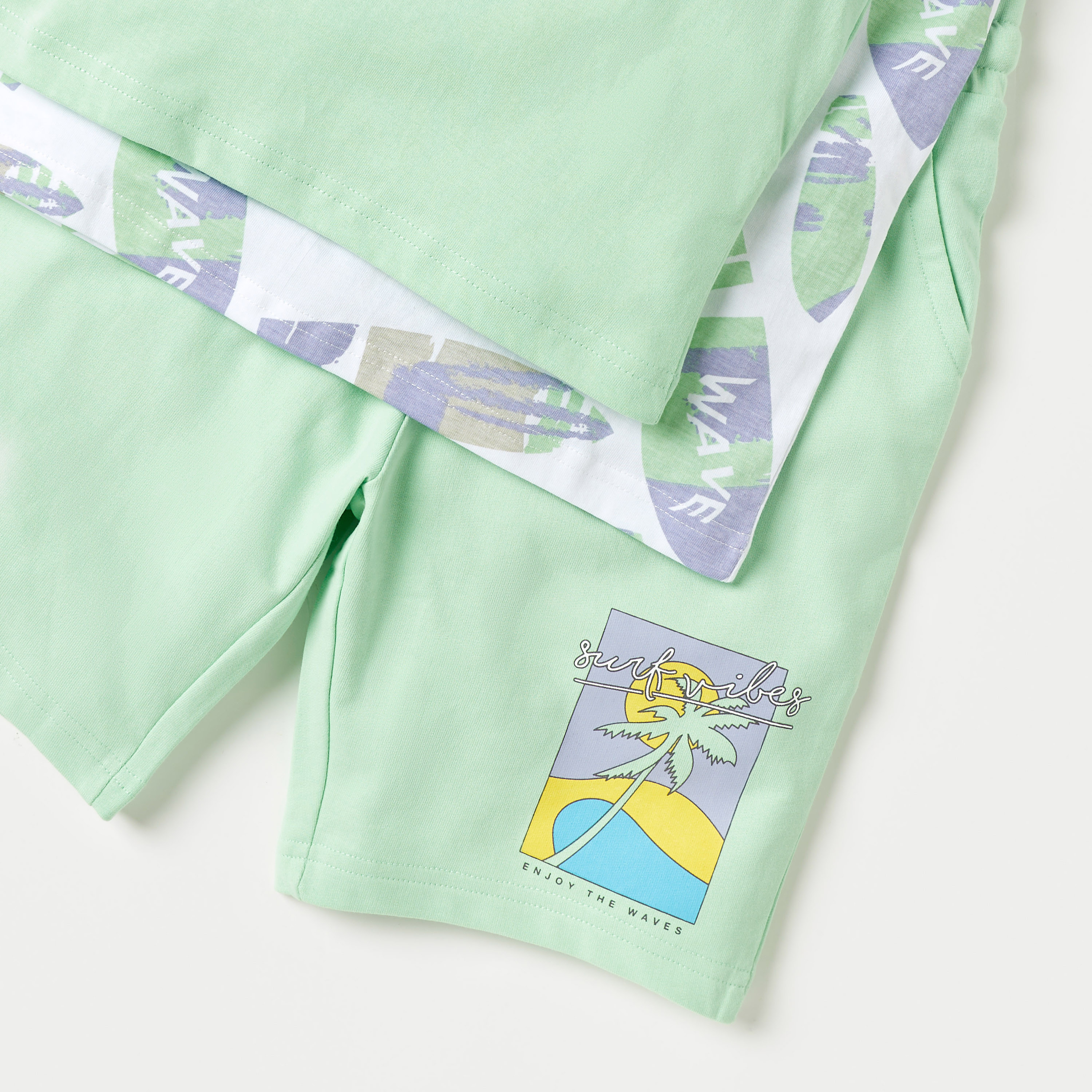 Juniors 3-Piece Printed T-shirt and Shorts Set-boys-clothing-setsandcoords-image-6