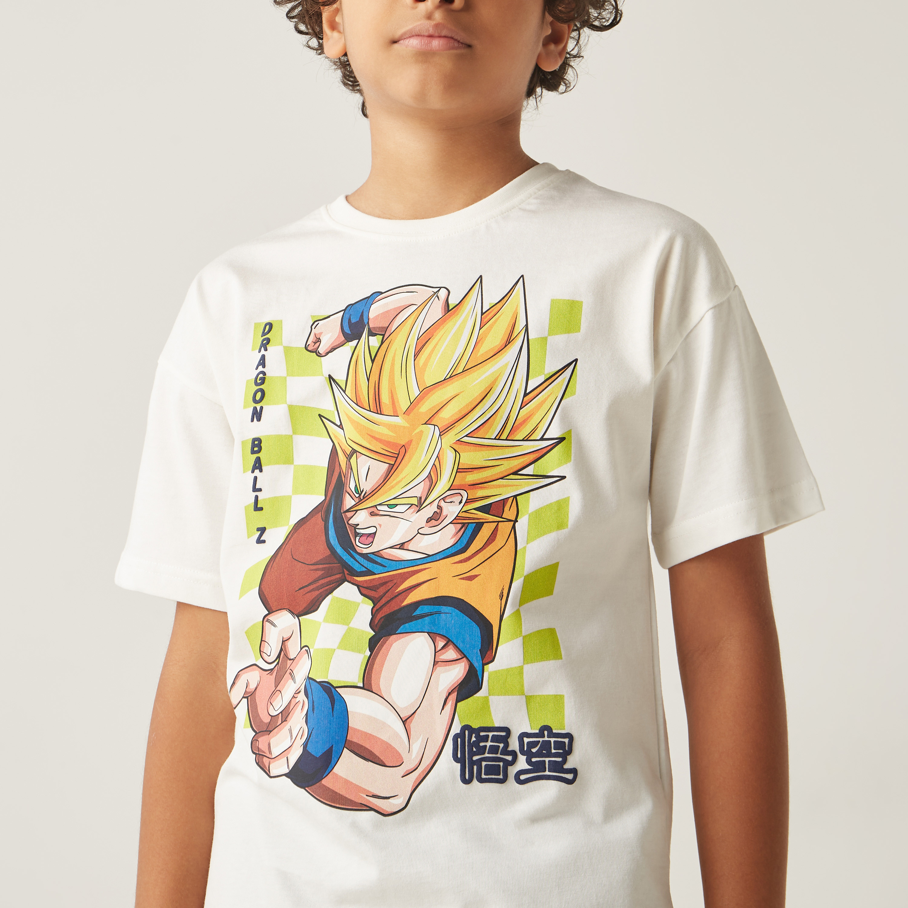 تيشيرت بأكمام قصيرة وطبعات دراجون بول زد من سبيستون-boys-clothing-tshirtsandpolos-image-4