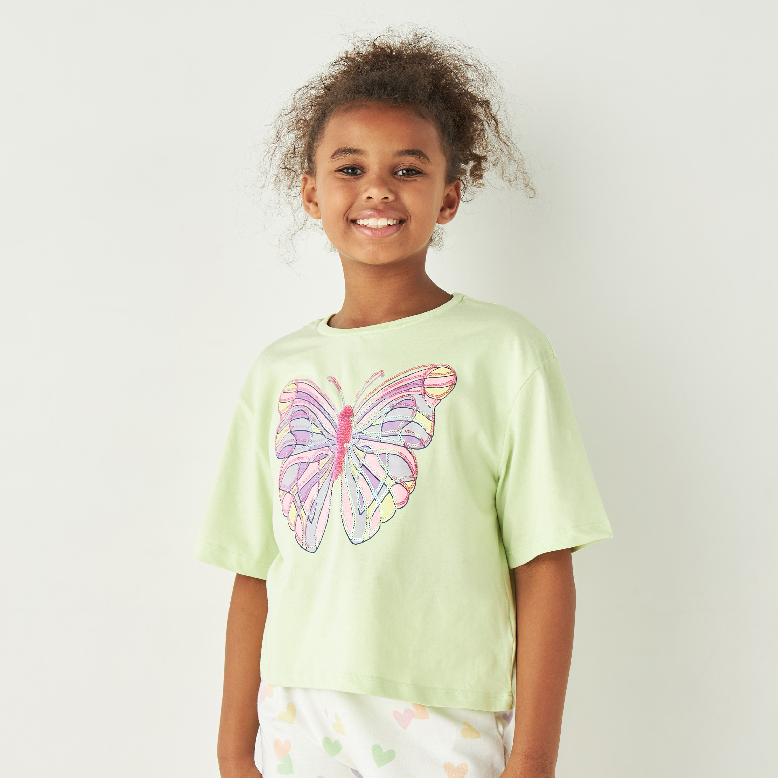 Butterfly tops for girls best sale