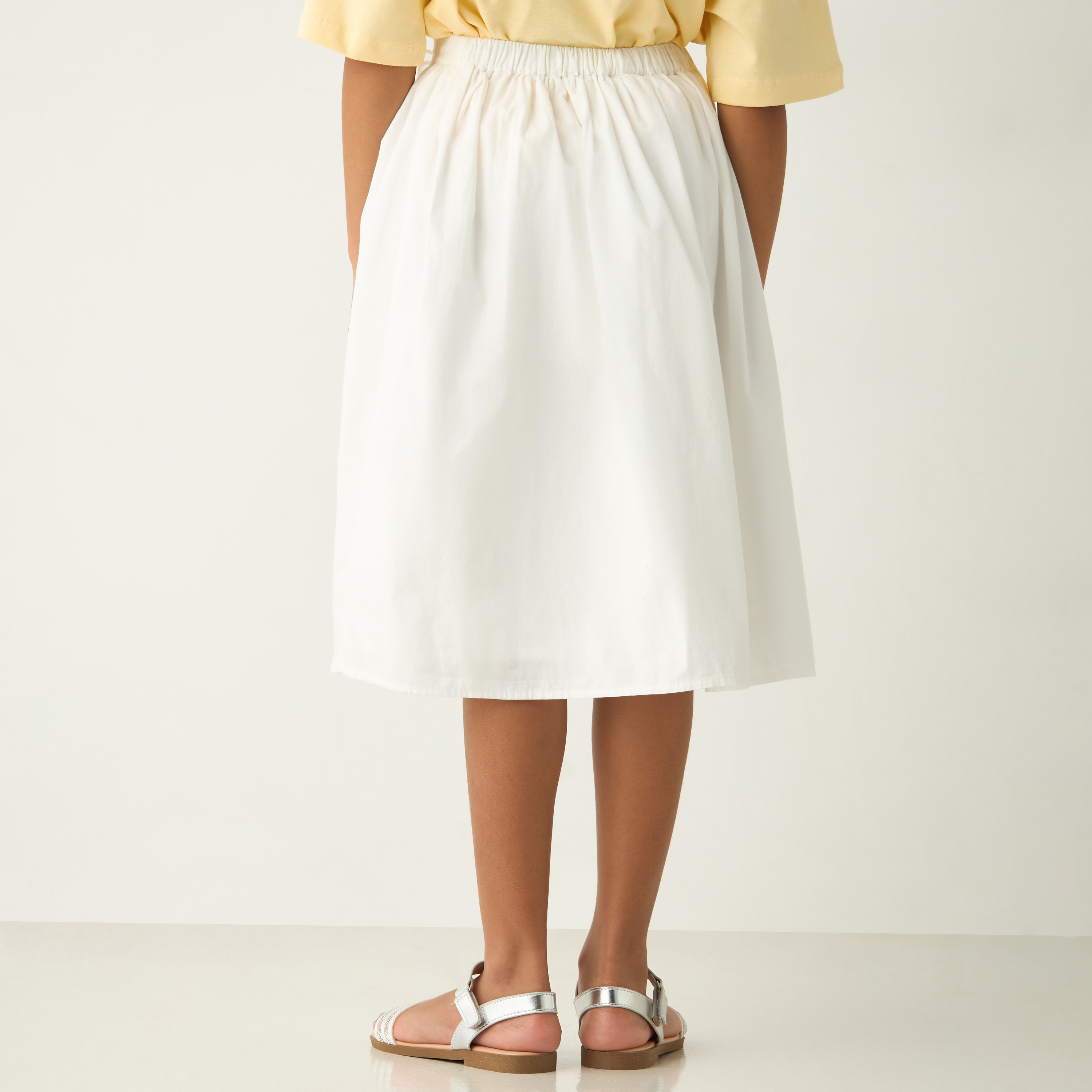 Eligo Lace Detail Skirt with Semi-Elasticated Waistband-girls-clothing-bottoms-skirts-image-4