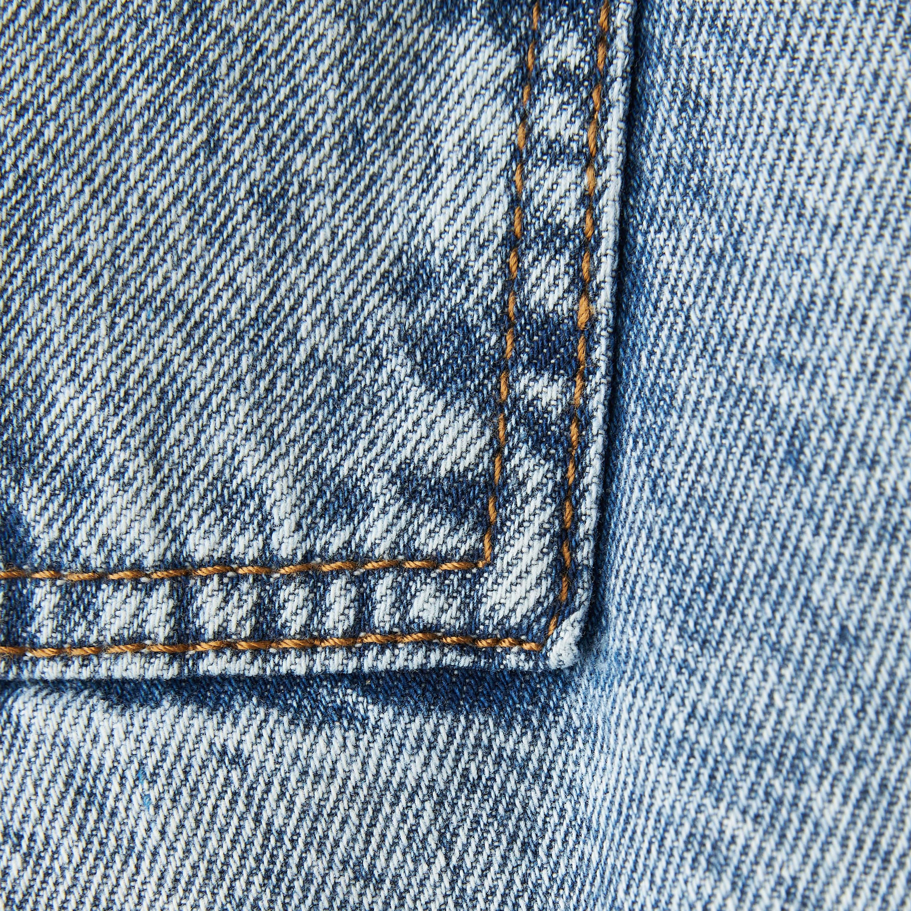 Lee Cooper Solid Denim Skorts with Pocket-girls-clothing-bottoms-skirts-image-5