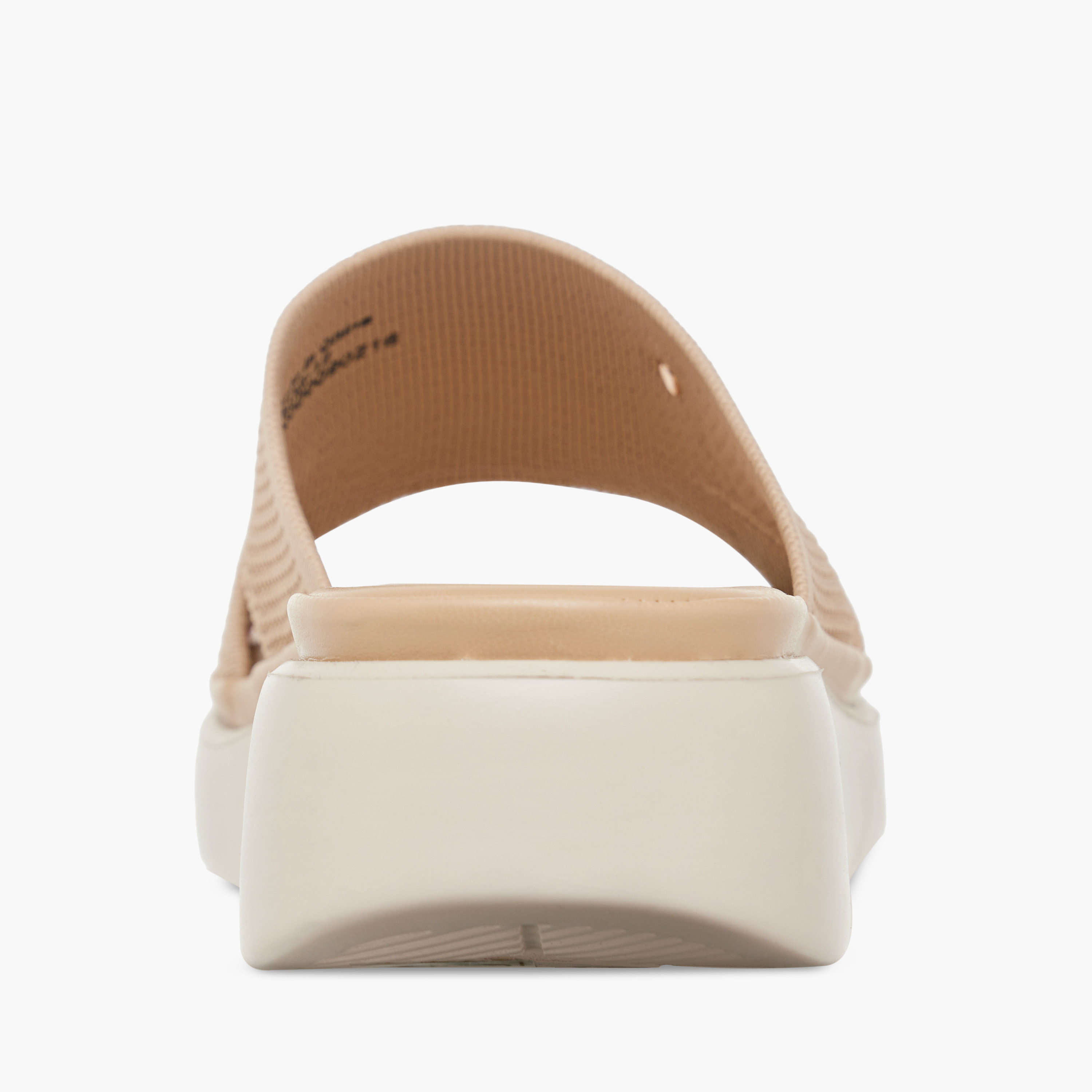 صندل مسطّح مريح سهل الارتداء بتفاصيل مفرغة من لو كونفورت-women-shoes-sandals-heeled-image-5