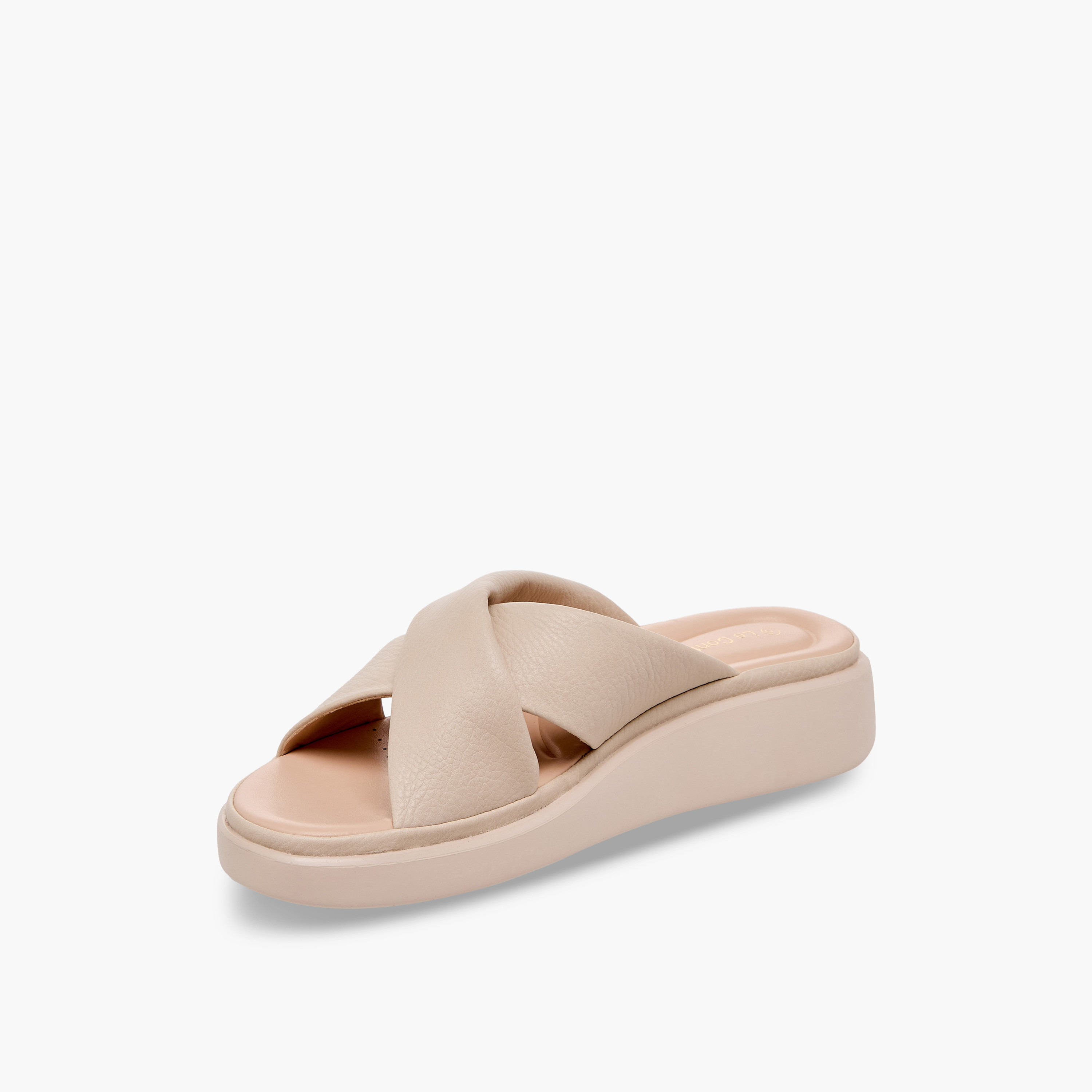 Le Confort Women Cross Strap Wedge Sandals-women-shoes-sandals-heeled-image-4