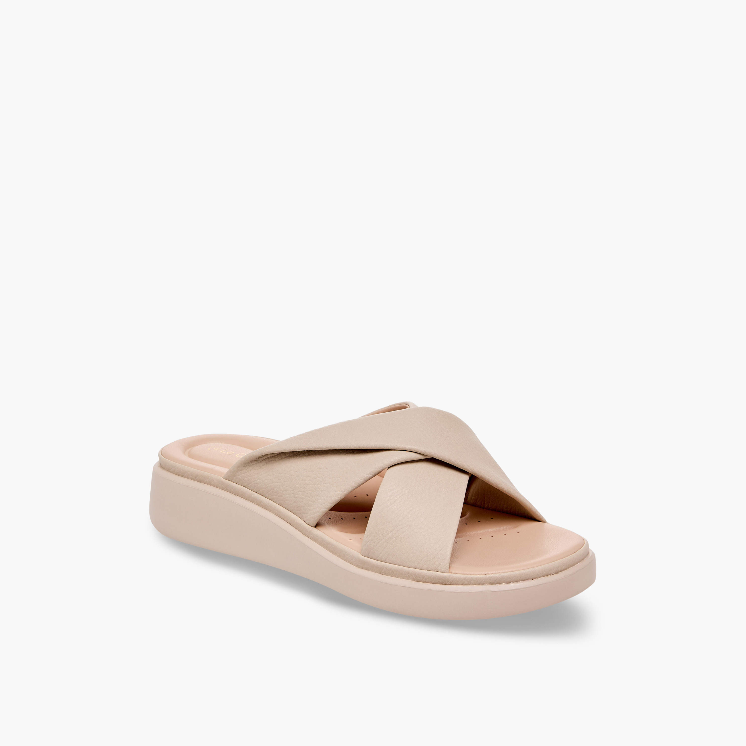 Le Confort Women Cross Strap Wedge Sandals-women-shoes-sandals-heeled-image-5